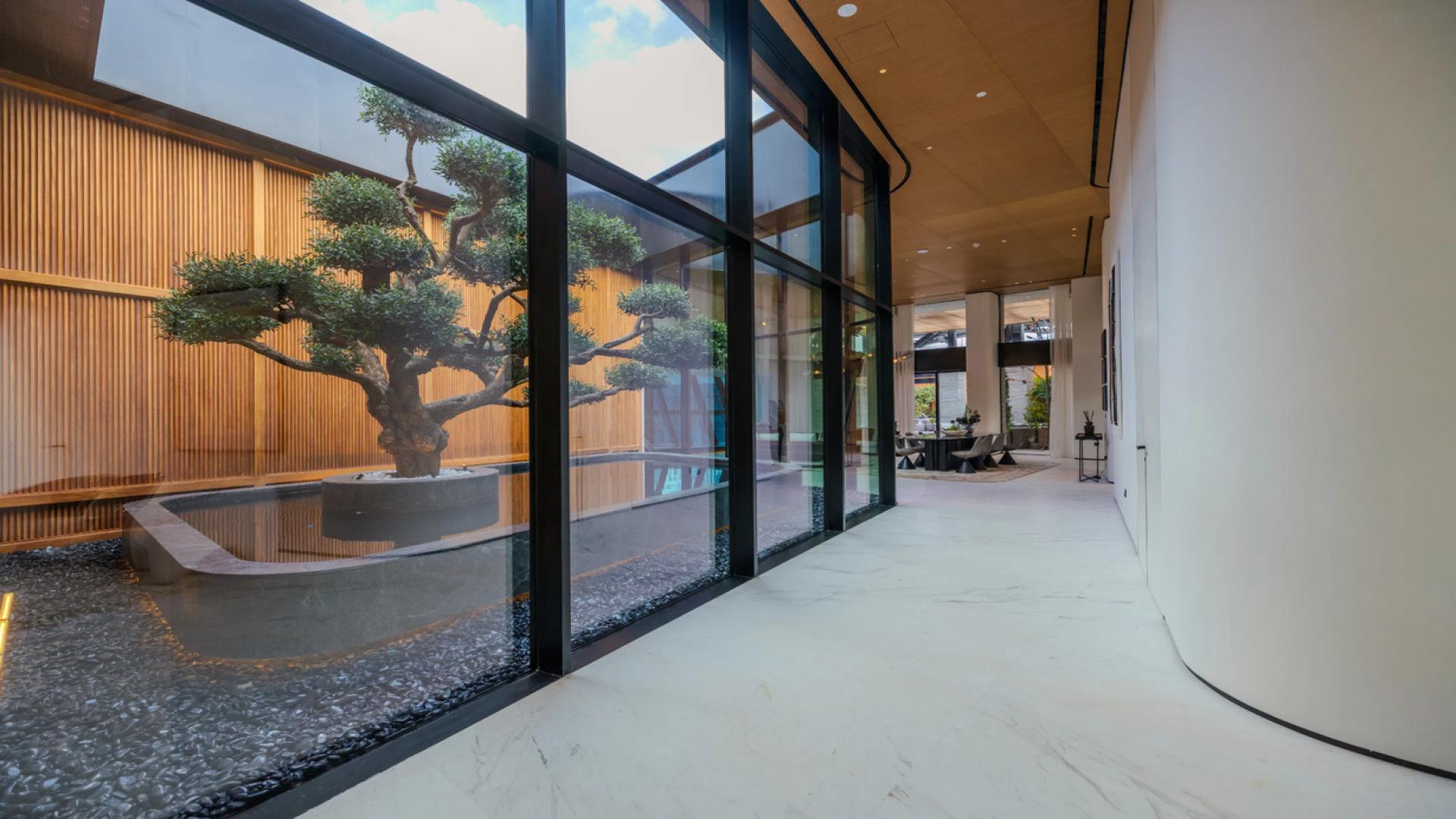 Luxurious penthouse interior with modern design in The Opus, Business Bay, Dubai