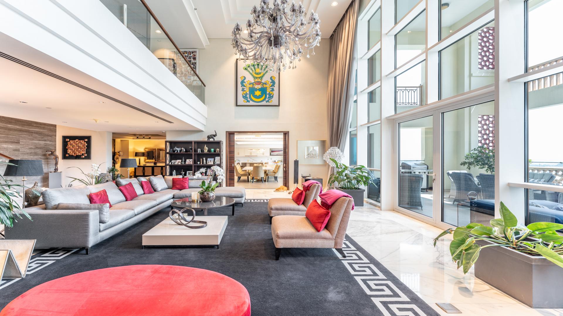 Penthouse sea view with marina, Burj Al Arab, Palm Jumeirah, Marina Residences, LP40087