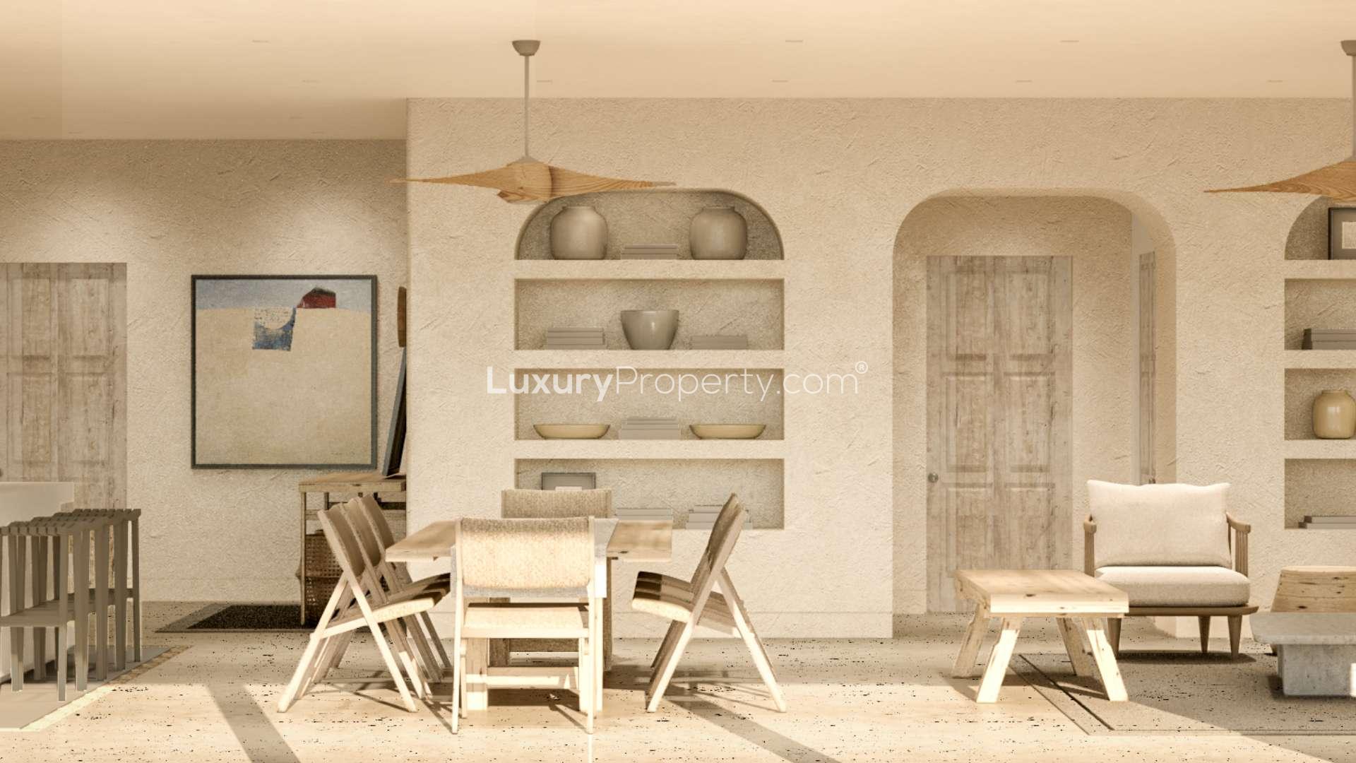 Two-storey beachfront penthouse with lush greenery, Corasol Riviera Maya, Costa Residences