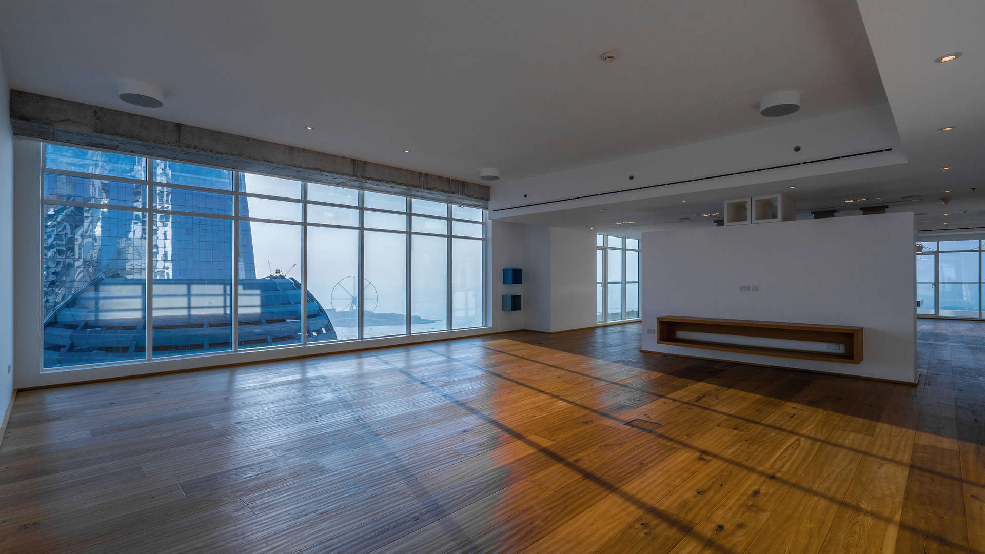 Luxurious open-plan penthouse in Emirates Crown, Dubai Marina with stunning sea views