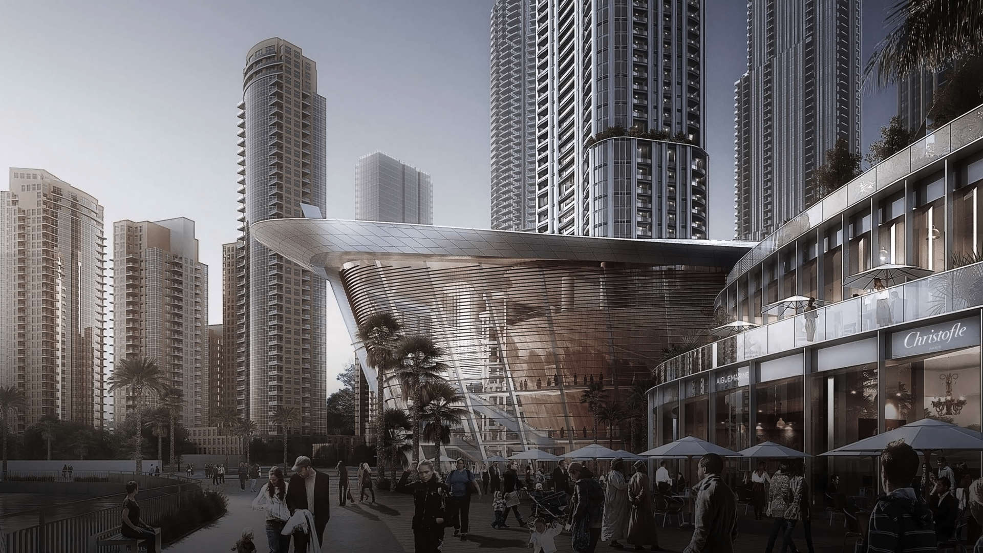 Lovely 4-bed penthouse with stunning Burj Khalifa view, Downtown Dubai, Opera District