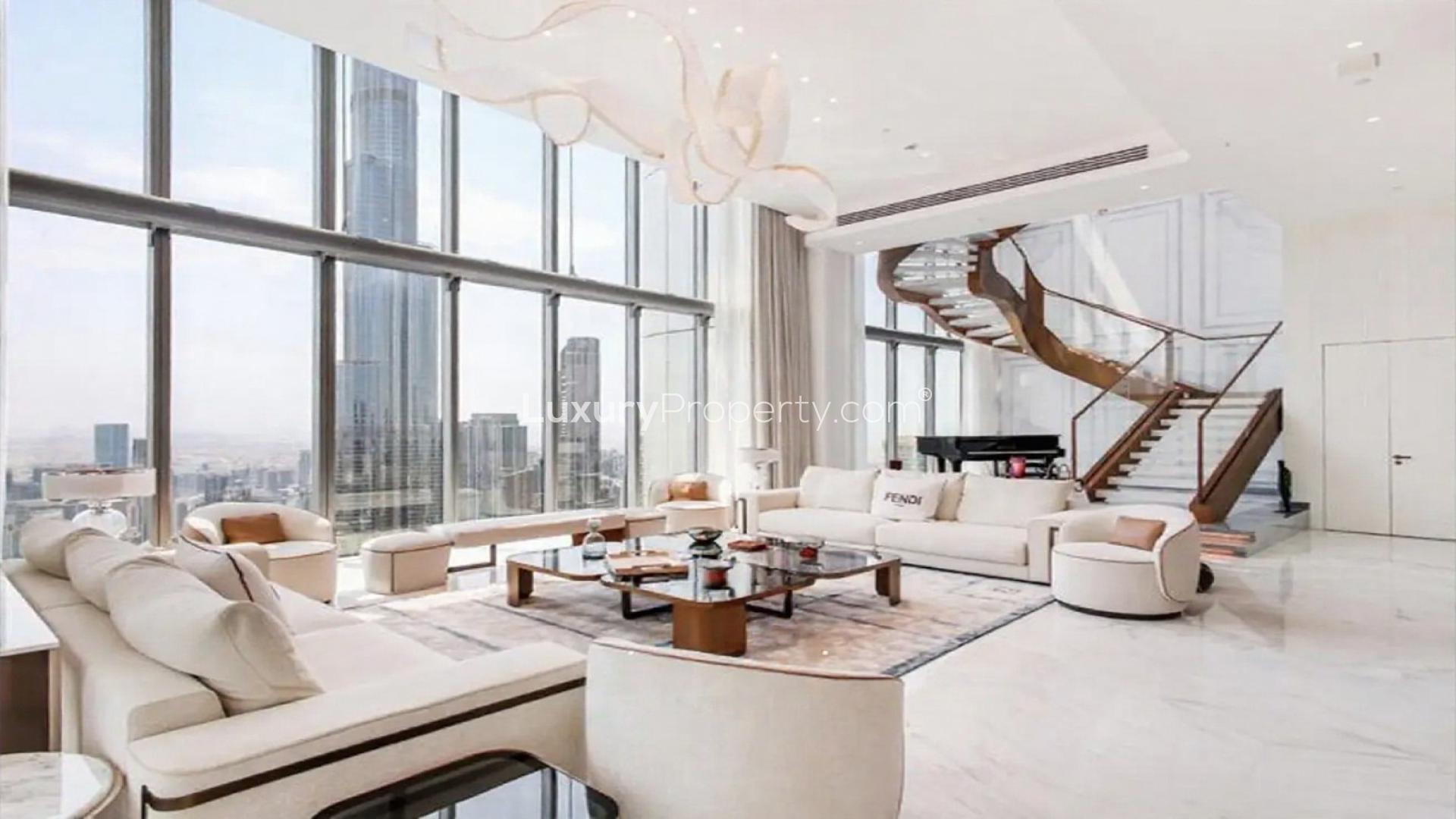 Luxurious 4-bedroom Penthouse for sale at Kempinski BLVD in Downtown Dubai