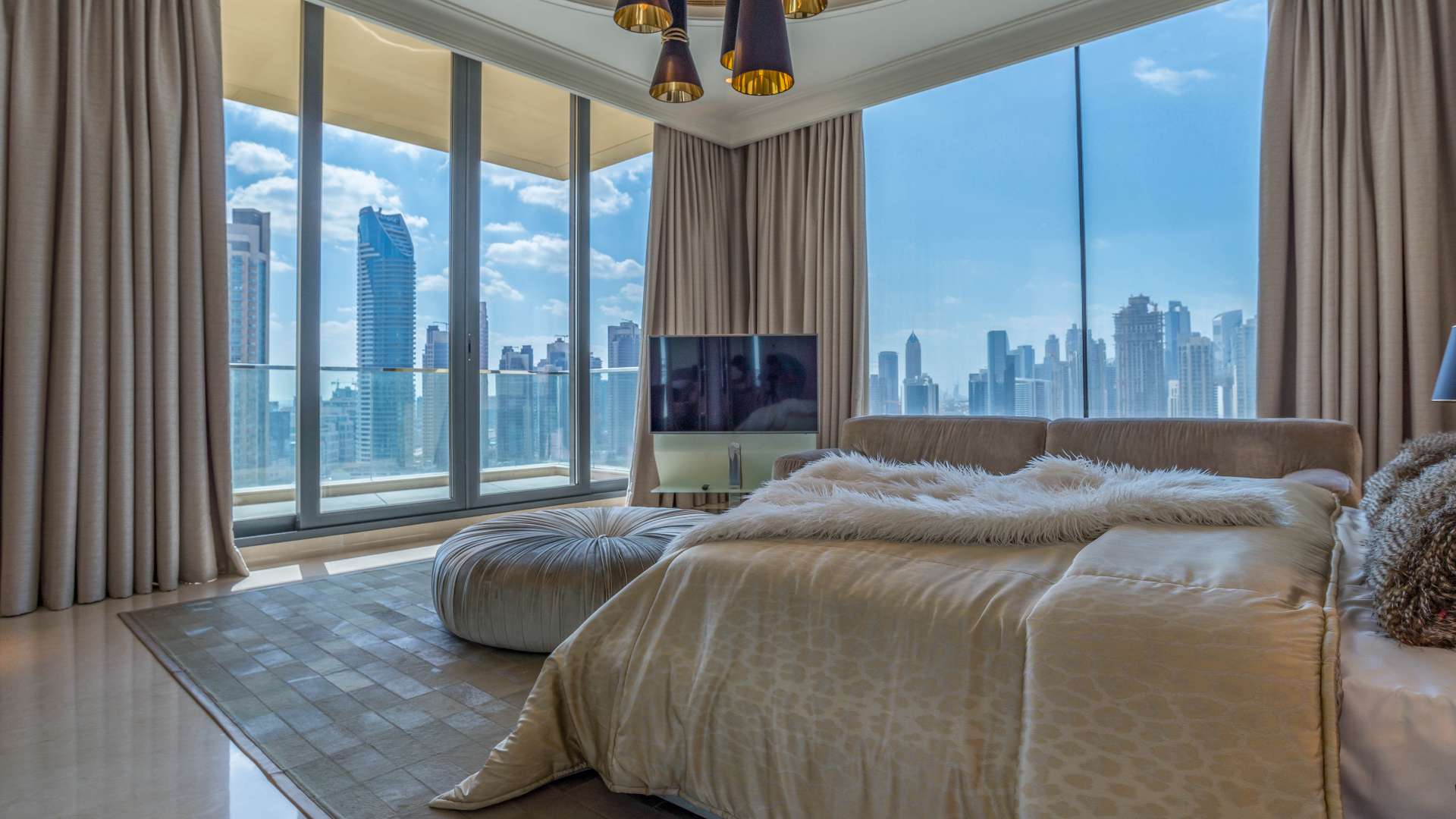 Entrance of The 118 luxury penthouse, Downtown Dubai, on Mohammad Bin Rashid Boulevard