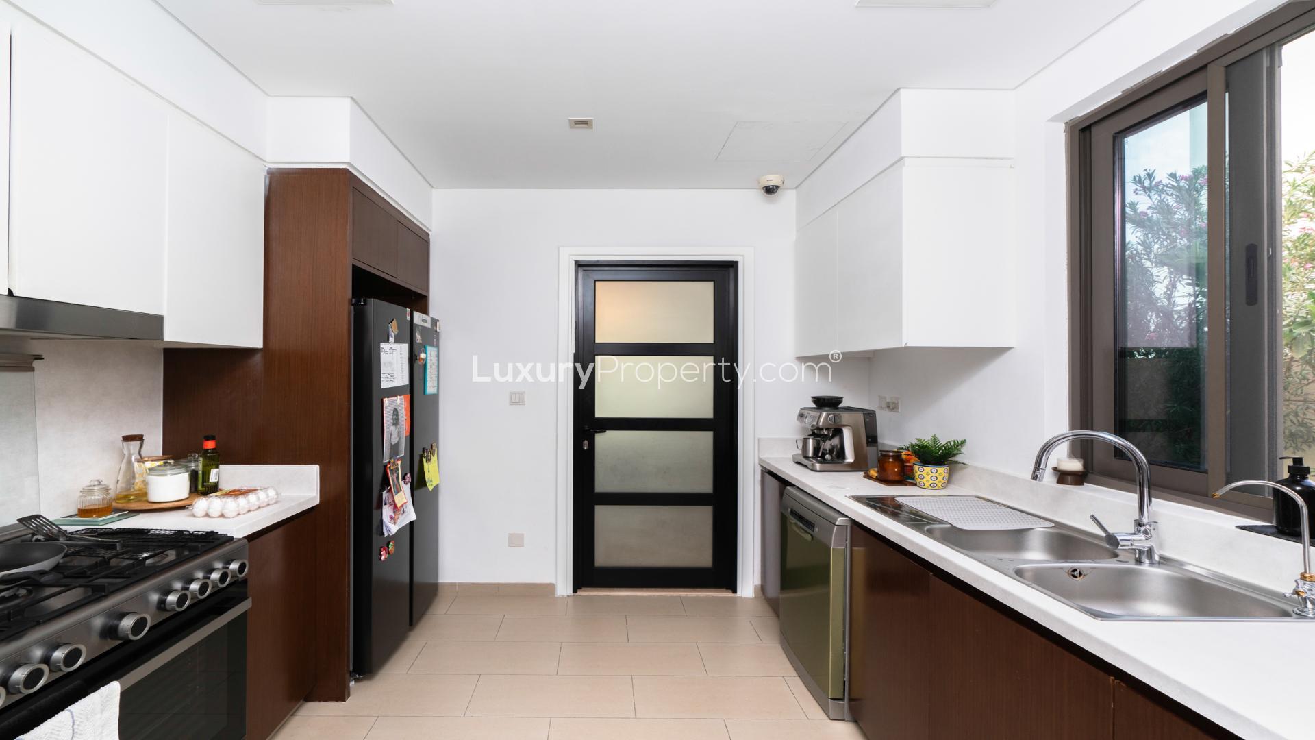 Spacious living and dining area in 4-bedroom villa, Azalea, Arabian Ranches 2 for rent