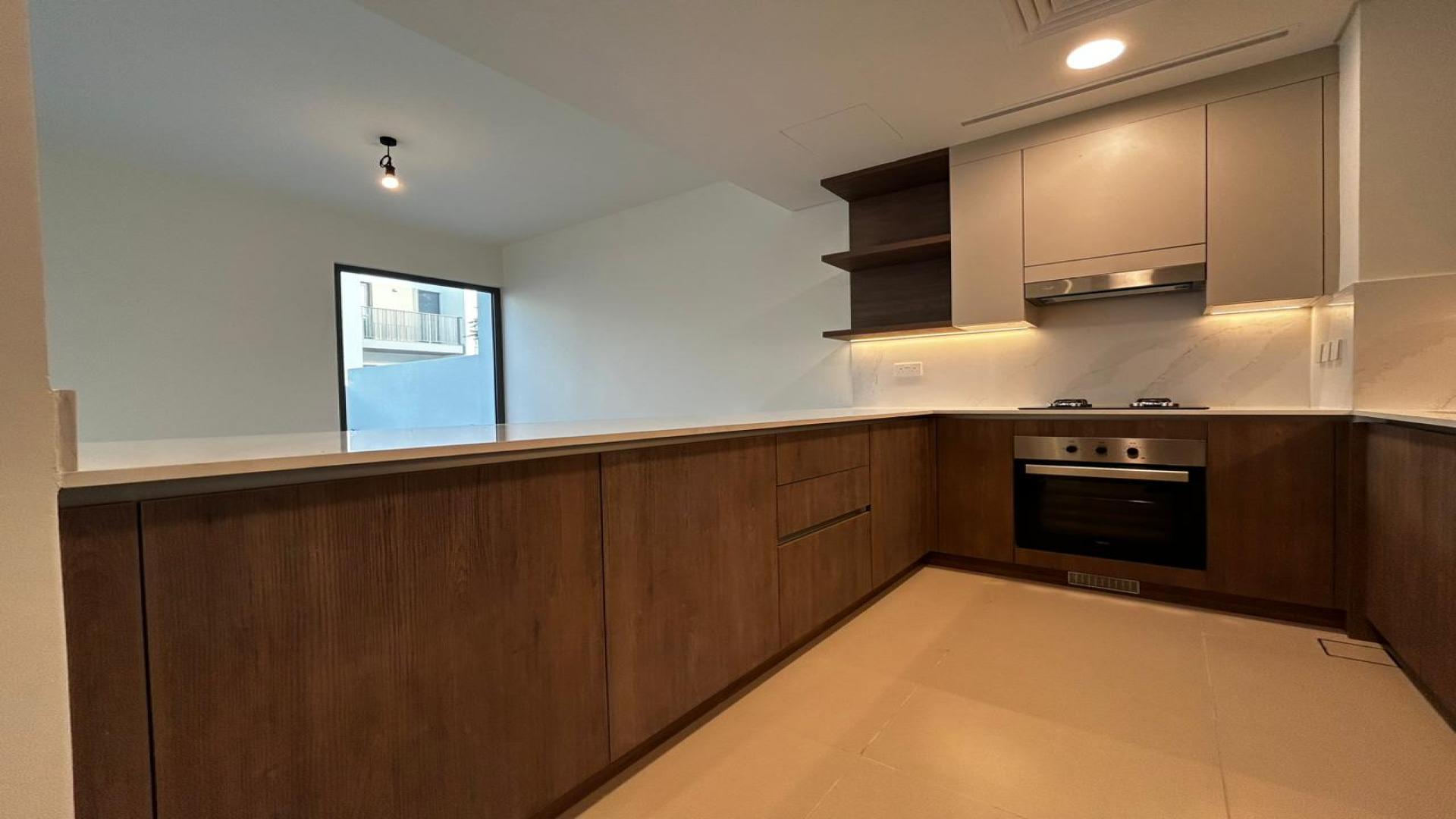 Modern 4-bedroom Elan townhouse exterior in Tilal Al Ghaf, Dubai for rent