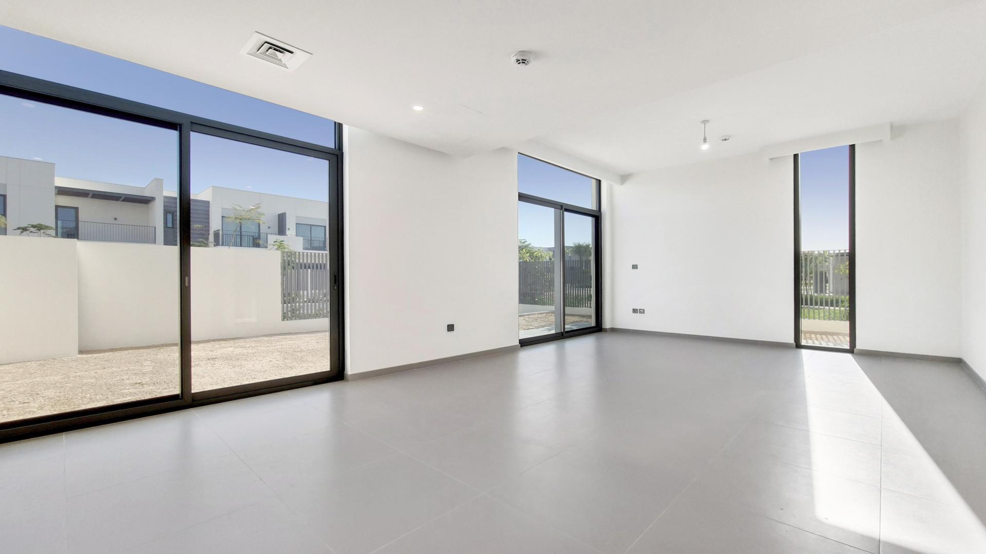 Modern kitchen and living area in 4-bedroom villa, Arabian Ranches 3, Dubai