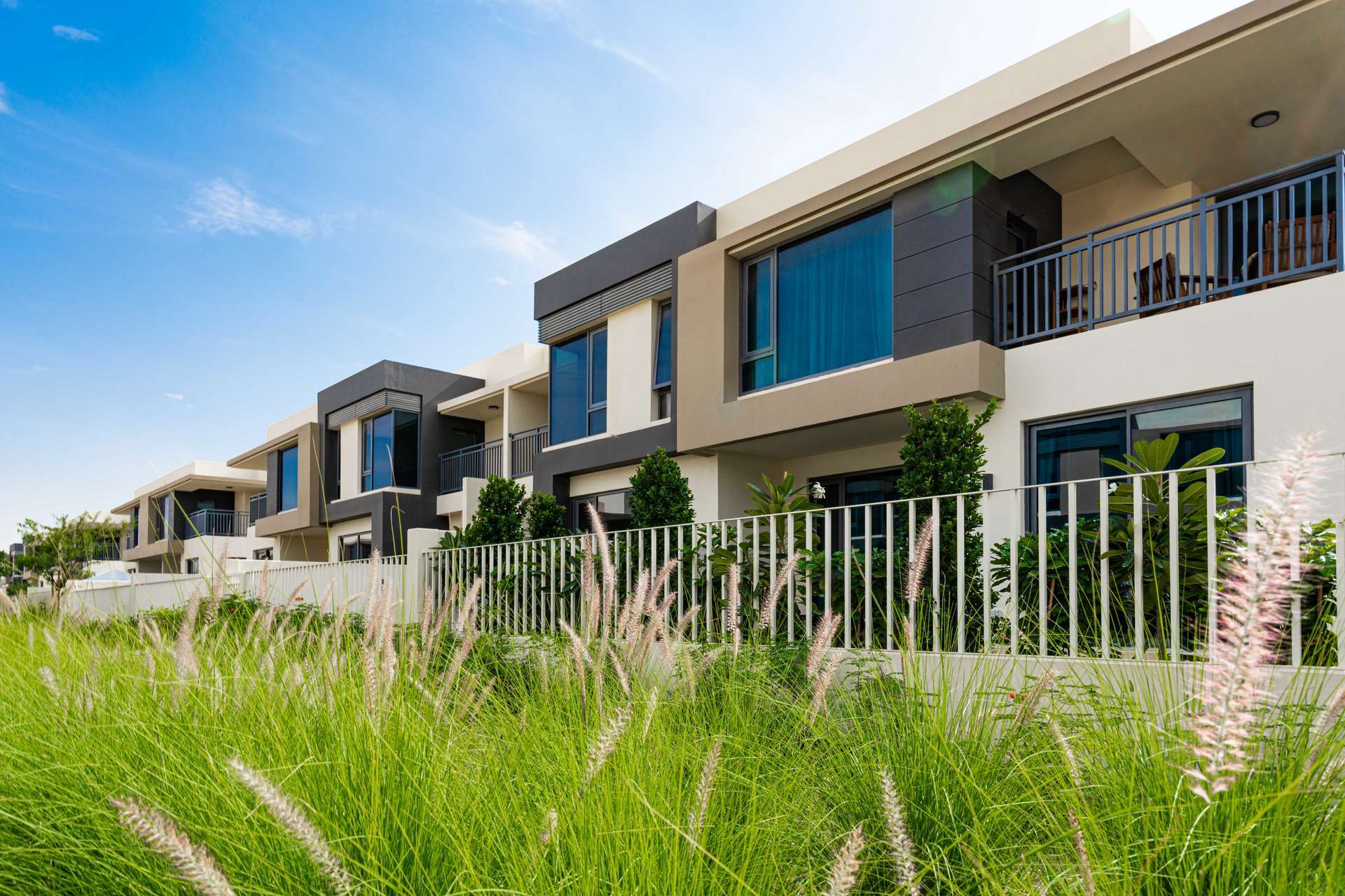 Staircase and entrance of 4-bedroom townhouse in Maple, Dubai Hills Estate for rent