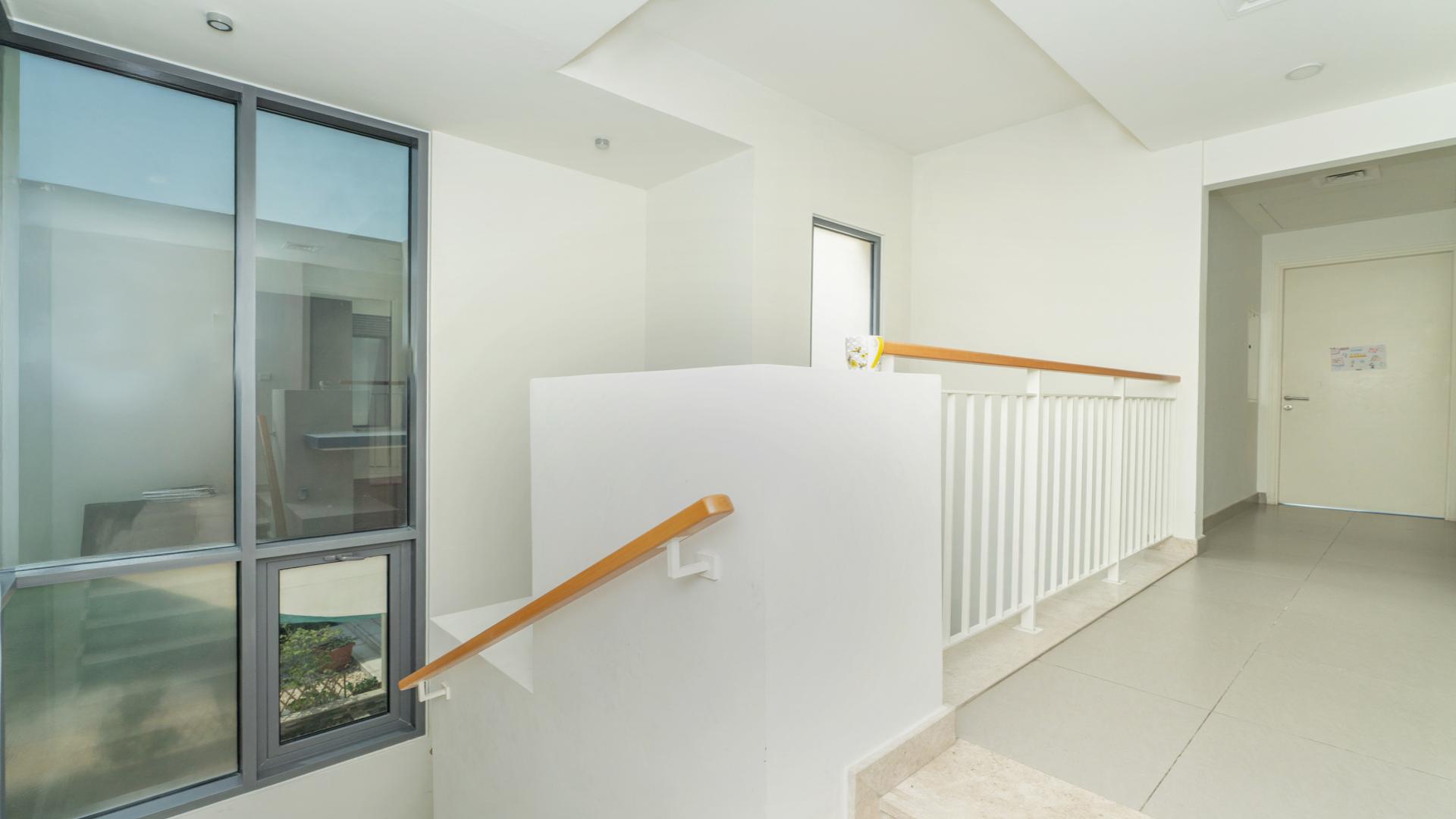 Modern kitchen in 4-BR townhouse, Maple 2, Dubai Hills Estate, available for rent