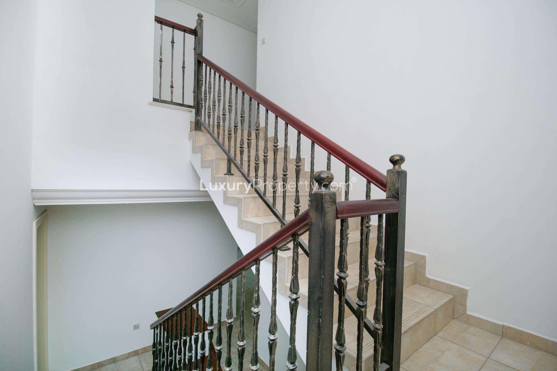 Gorgeous kitchen in 4-bedroom townhouse for rent, Victory Heights, Dubai Sports City