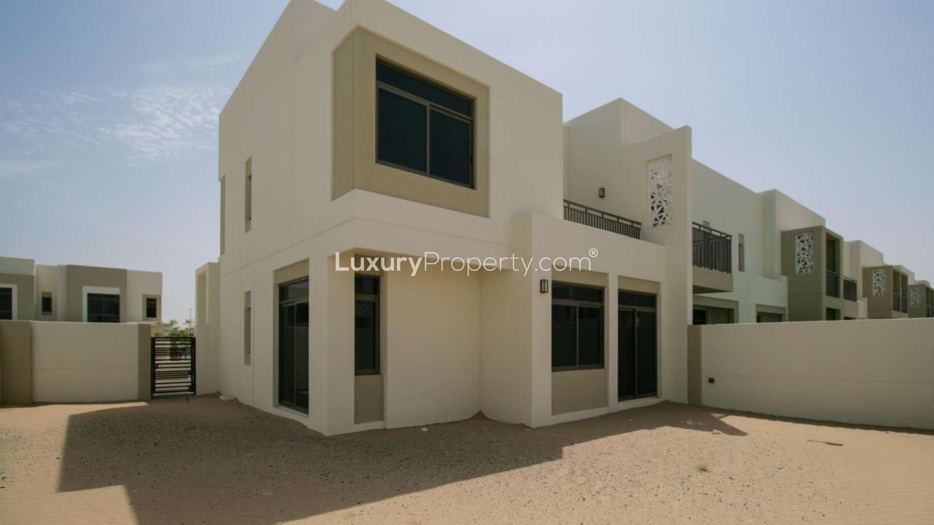 Brand new kitchen and living area in 4-bedroom townhouse, Noor Town Square
