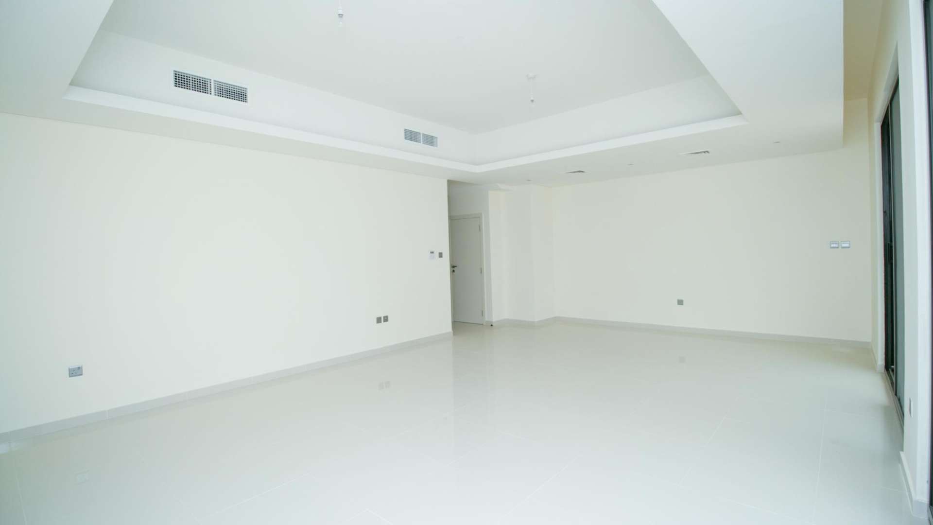 Modern staircase in spacious four-bedroom townhouse, Damac Hills 2, Primrose community