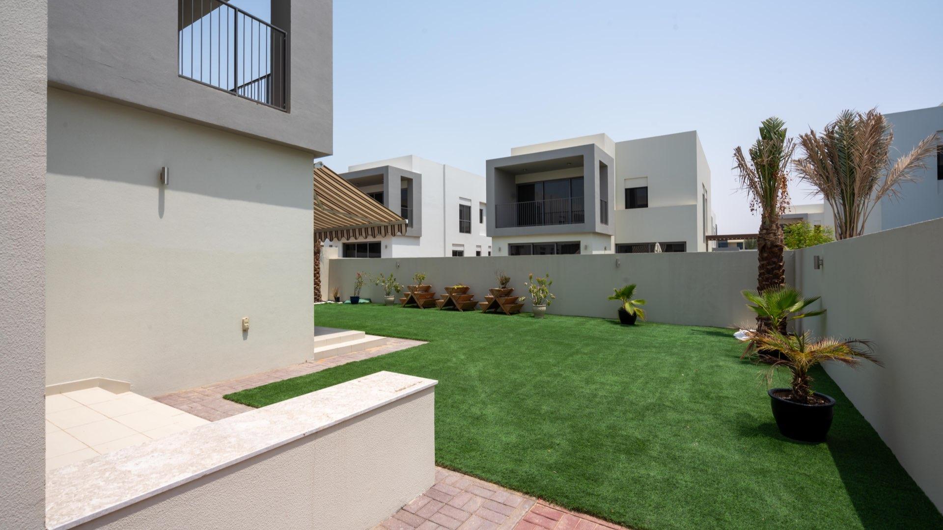 Modern kitchen and staircase in 4-bedroom villa, Sidra 1, Dubai Hills Estate