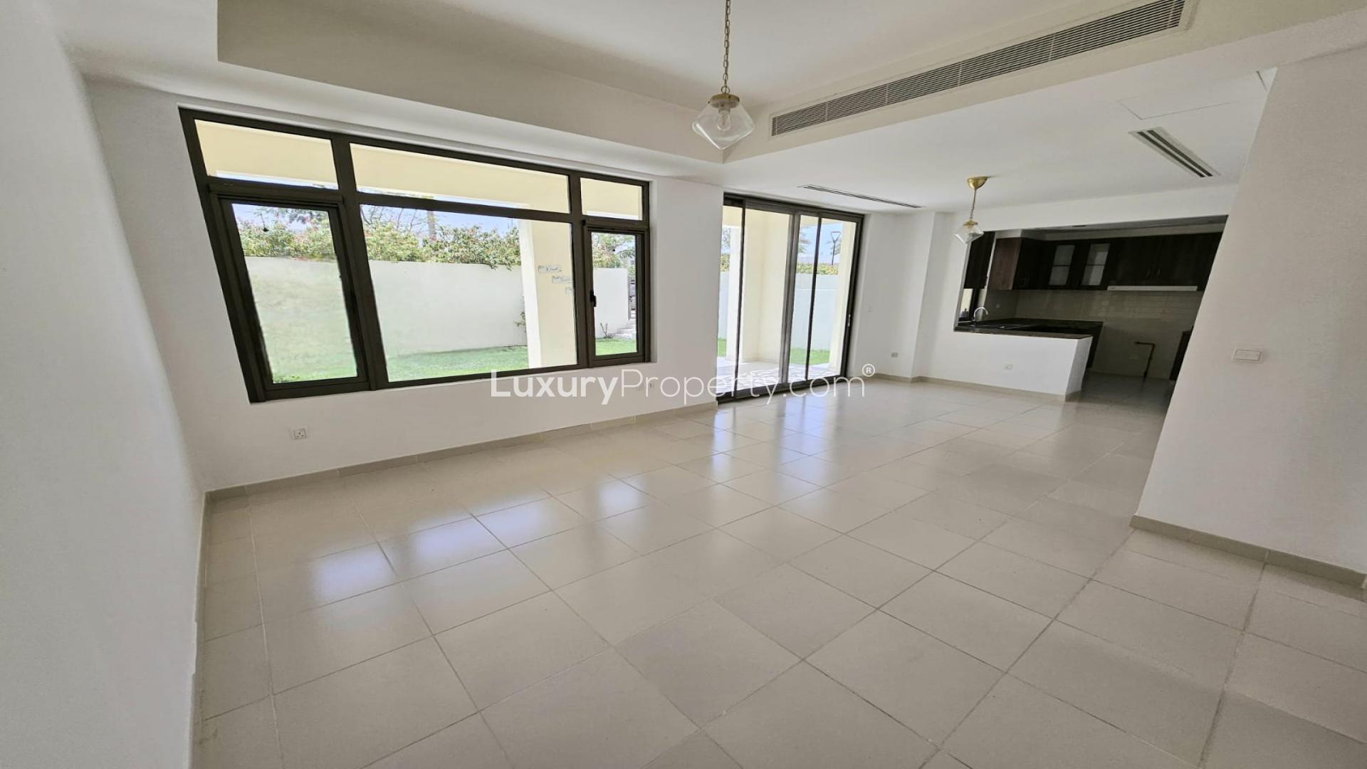 Exterior view of spacious townhouse for rent in Mira Oasis 2, Reem