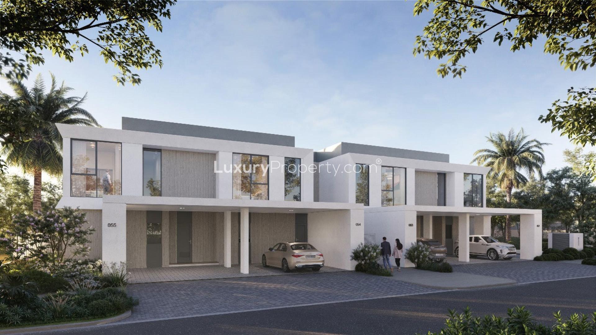 4-bedroom townhouse in Greenridge, Emaar South with garden view, available for sale