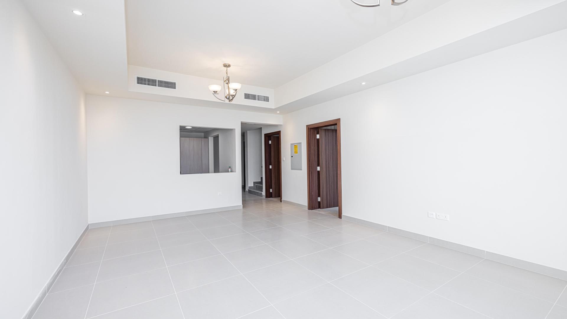 Bright living area in 4-bedroom townhouse, Senses at The Fields, MBR City, District 11