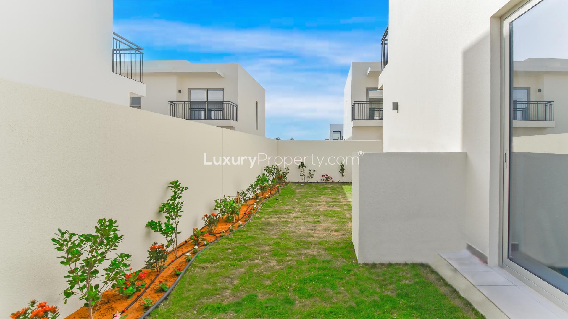 Brand new Camelia 1 townhouse kitchen and living area, Arabian Ranches 2, for sale