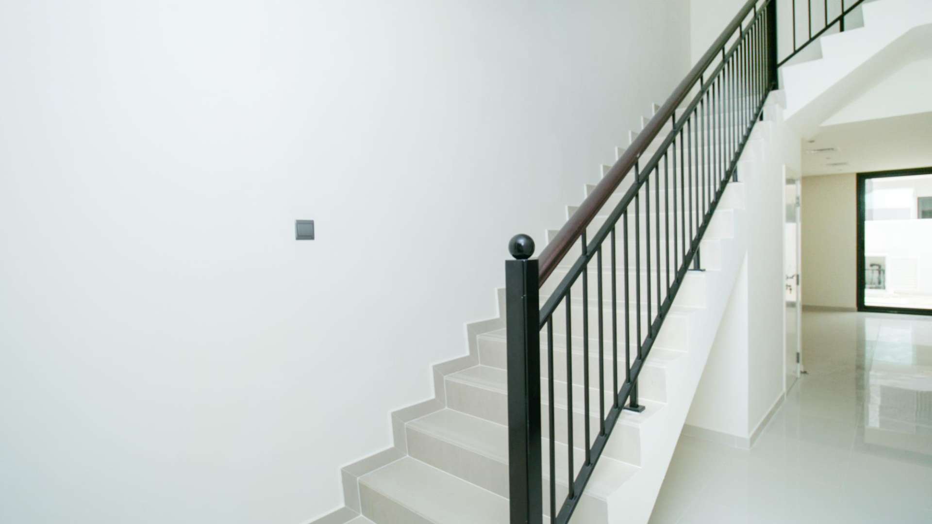 Spacious living area in four-bedroom townhouse, Claret, Damac Hills 2, Akoya community