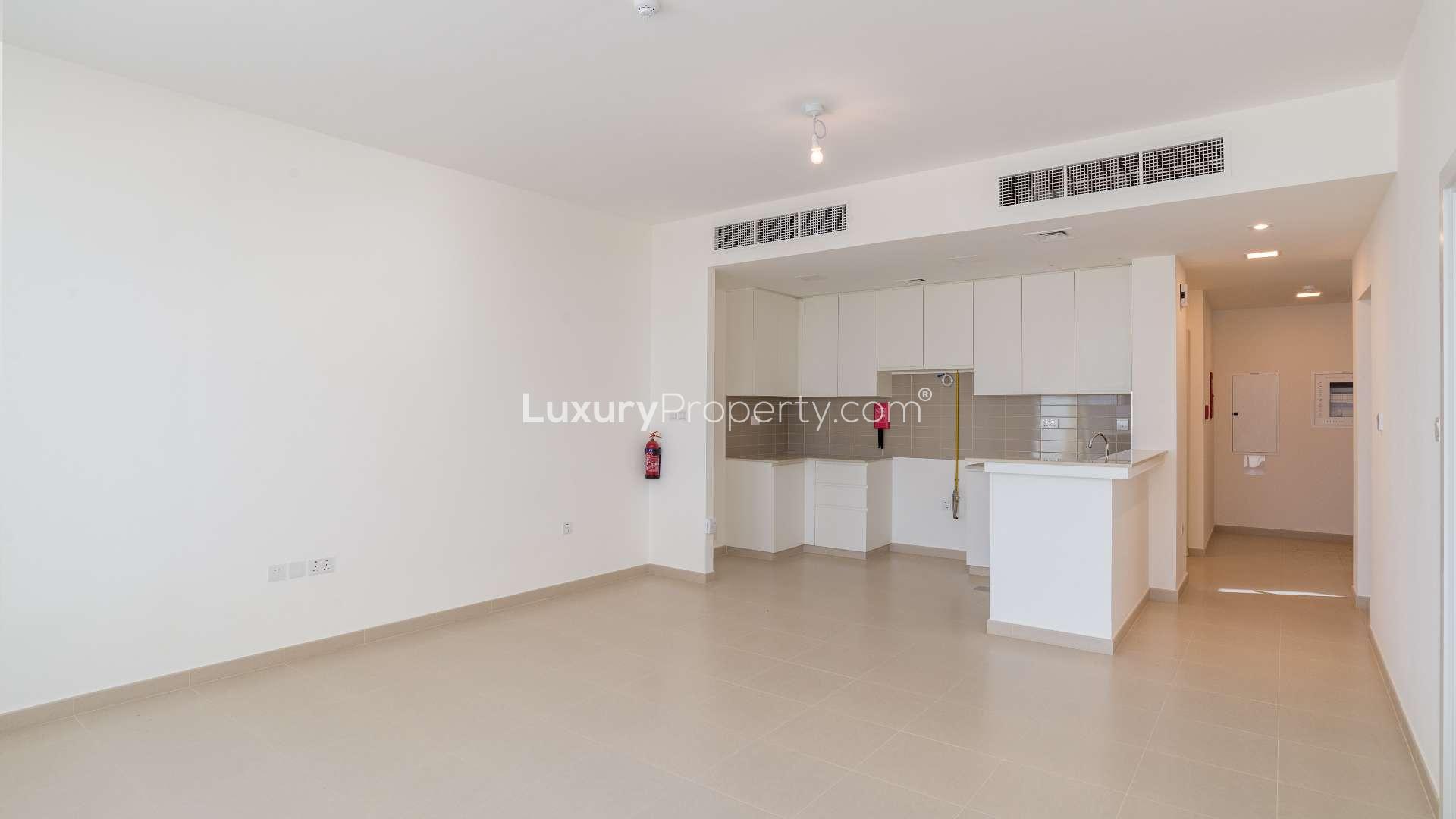 Bright living area in four-bedroom townhouse for sale, Naseem, Town Square