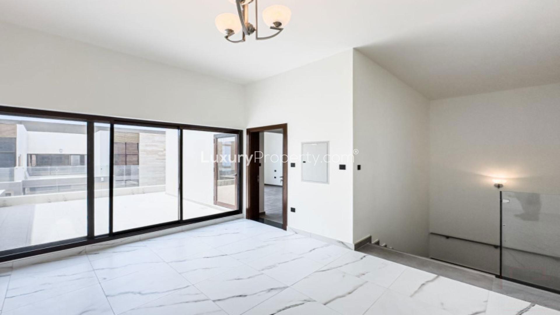 Four-bedroom townhouse exterior in District 11, Mohammed Bin Rashid City, for sale