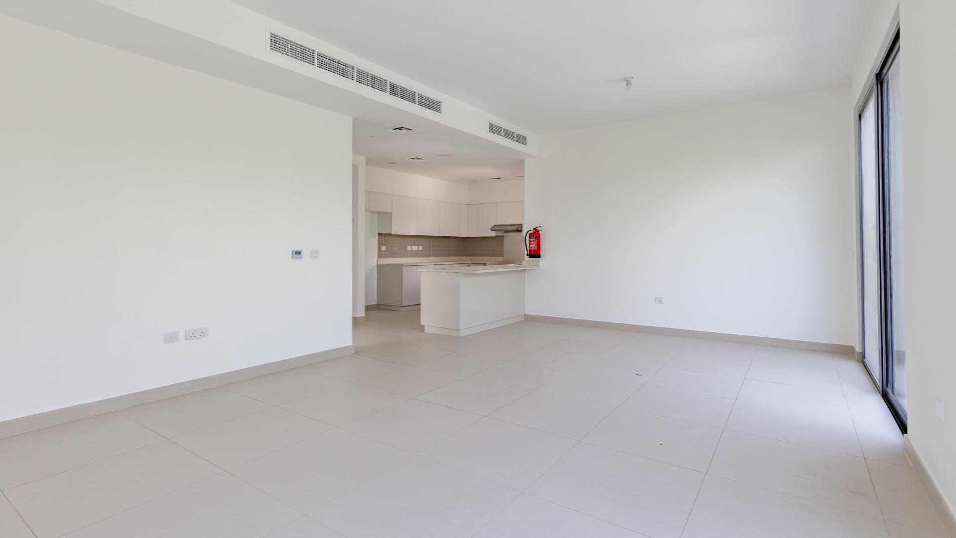 Exterior view of luxury villa with garden in Maple at Dubai Hills Estate