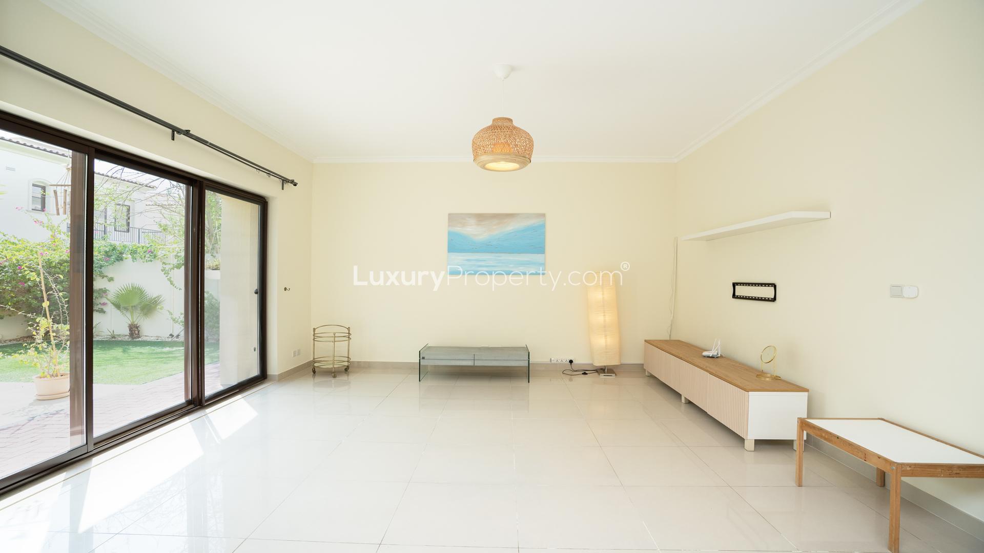 Modern interior of 4-bedroom villa in Samara, Arabian Ranches 2, with spacious living area