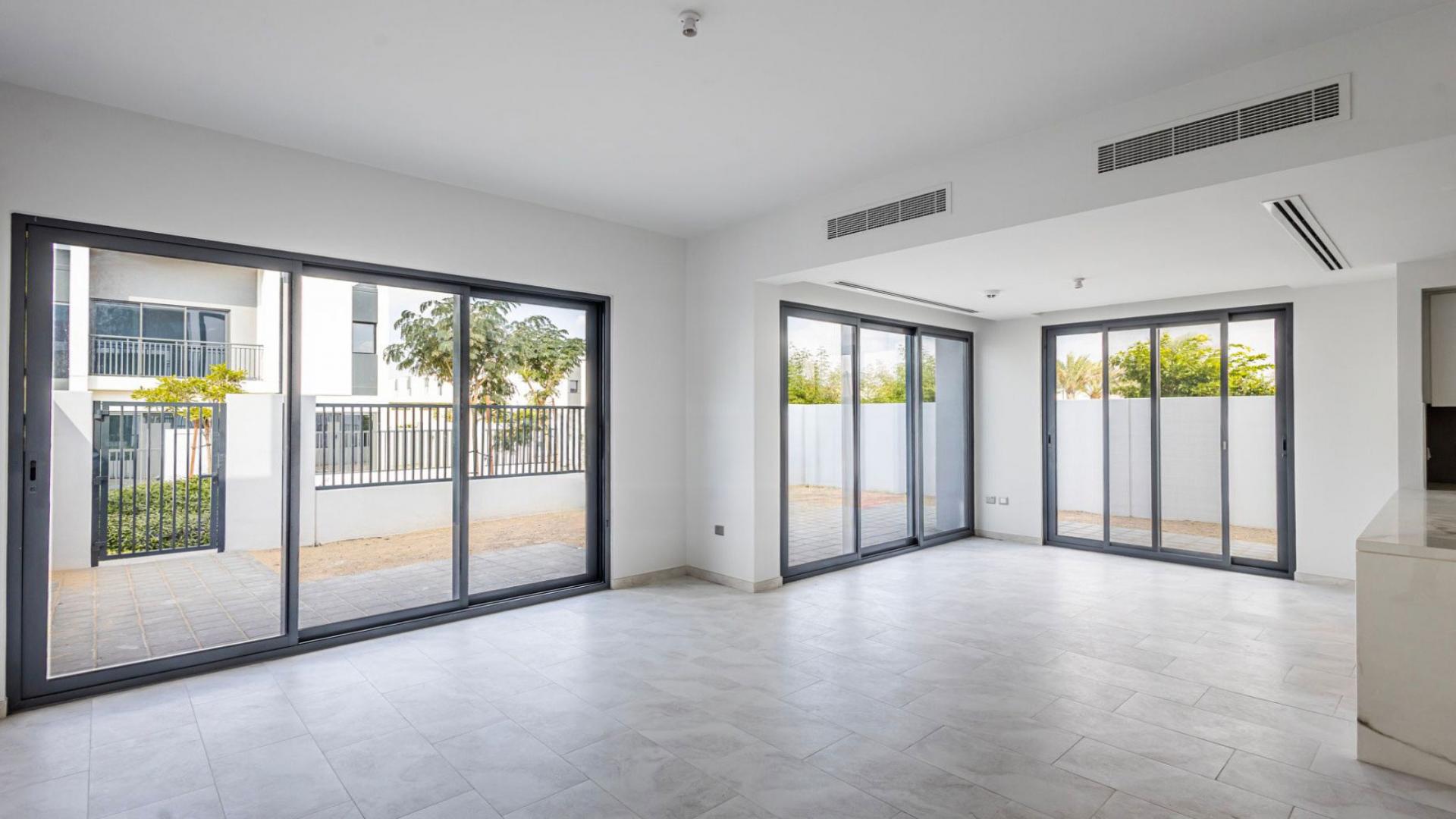 Modern 4-bedroom villa exterior in Villanova, Dubai Land, available for rent