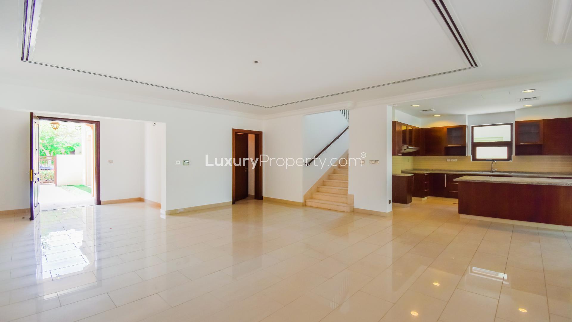 Vacant four-bedroom villa with landscaped garden in Arabian Ranches 2, Casa community