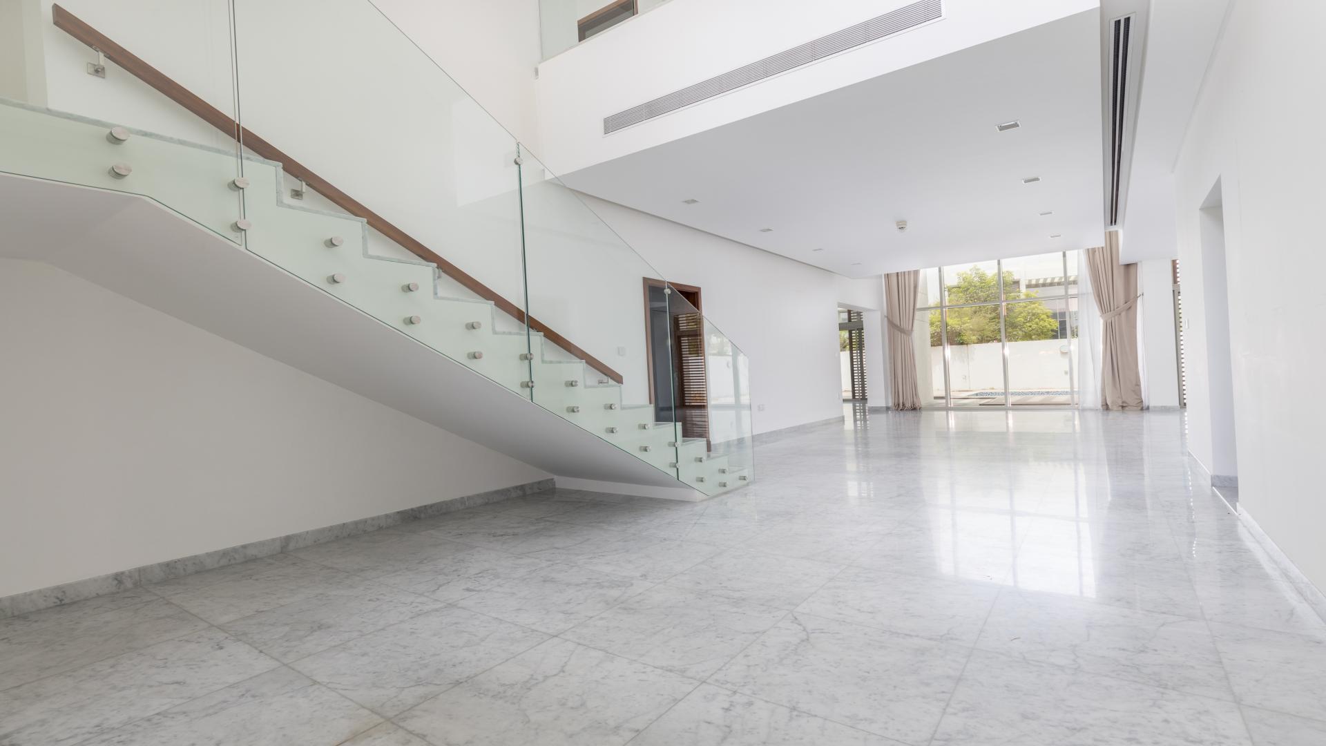 Private swimming pool at luxury villa in District One, Mohammed Bin Rashid City