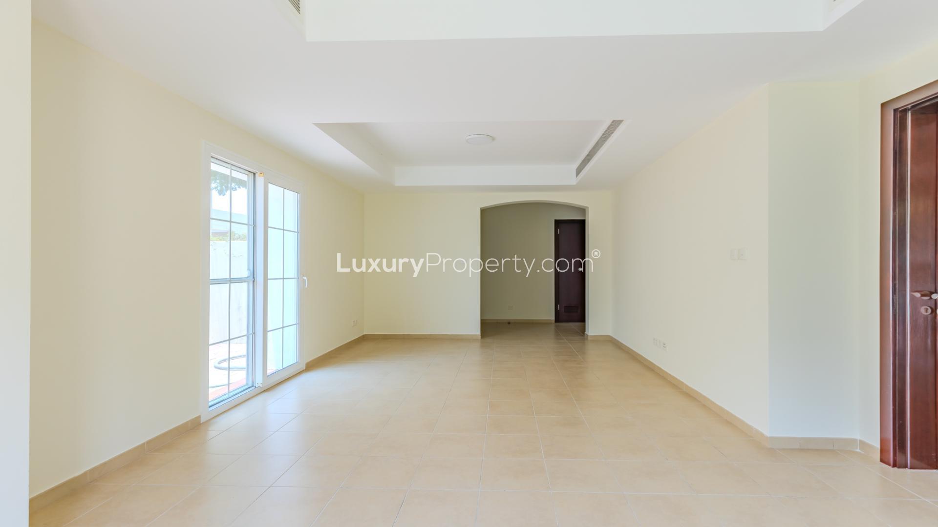 Luxury villa with landscaped garden in Arabian Ranches, Al Reem, available for rent