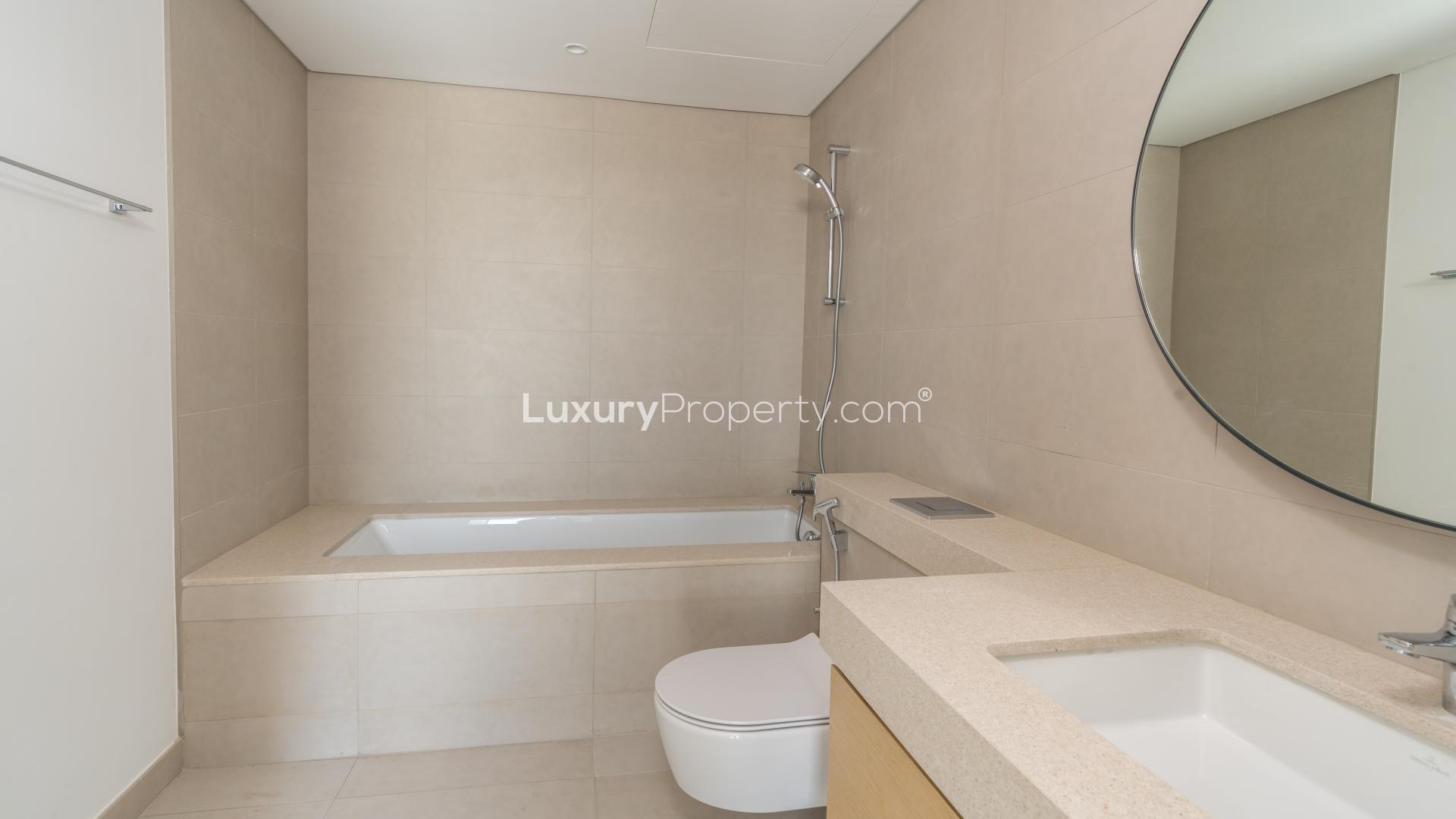 Exterior view of 4-bedroom villa in Joy, Arabian Ranches III, with spacious yard