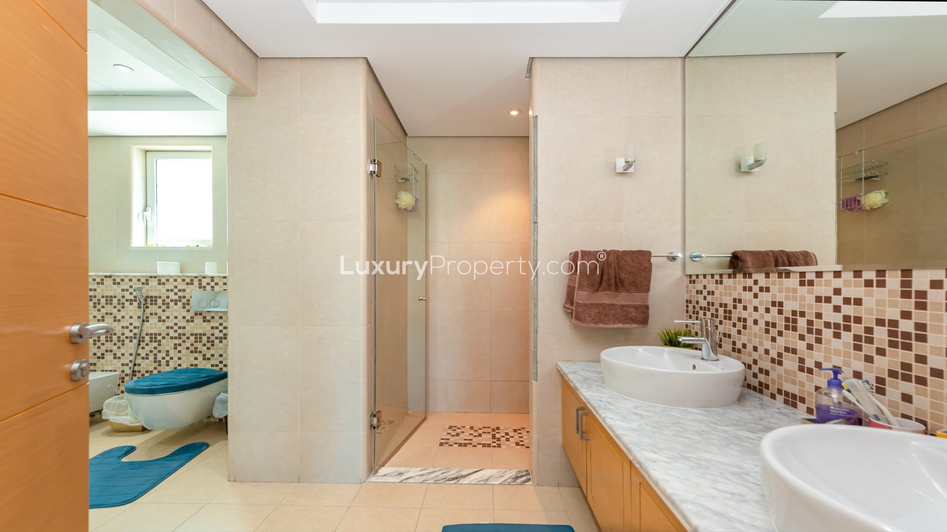 Exterior of 4-bedroom Legacy Small Villa with garden in Jumeirah Park for rent