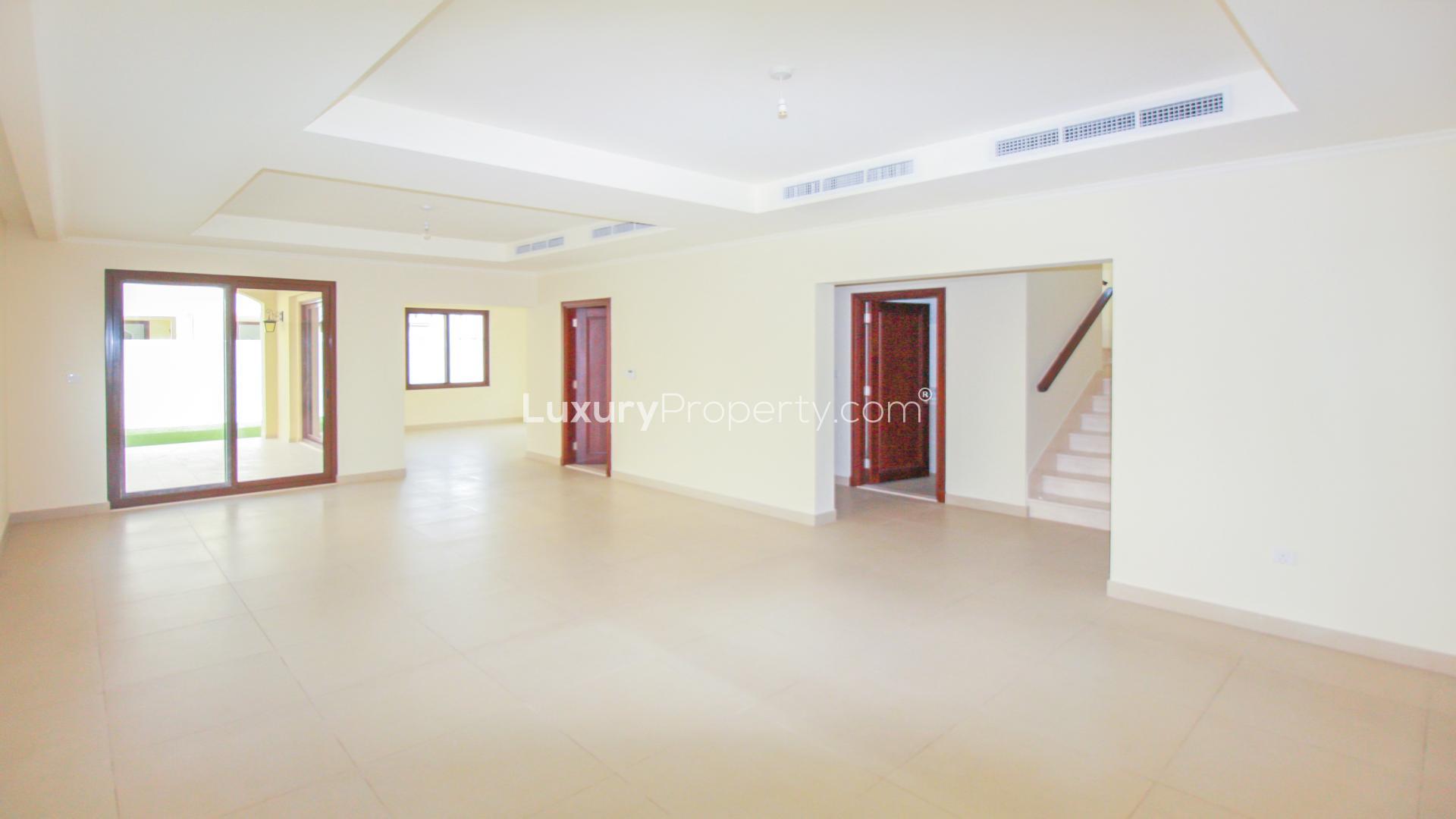 Spacious living area in 4-bedroom villa, Lila, Arabian Ranches 2, for rent