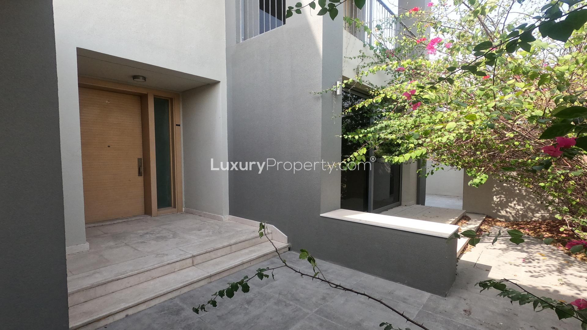 Exterior of 4-bed villa with garden in Sidra, Dubai Hills Estate