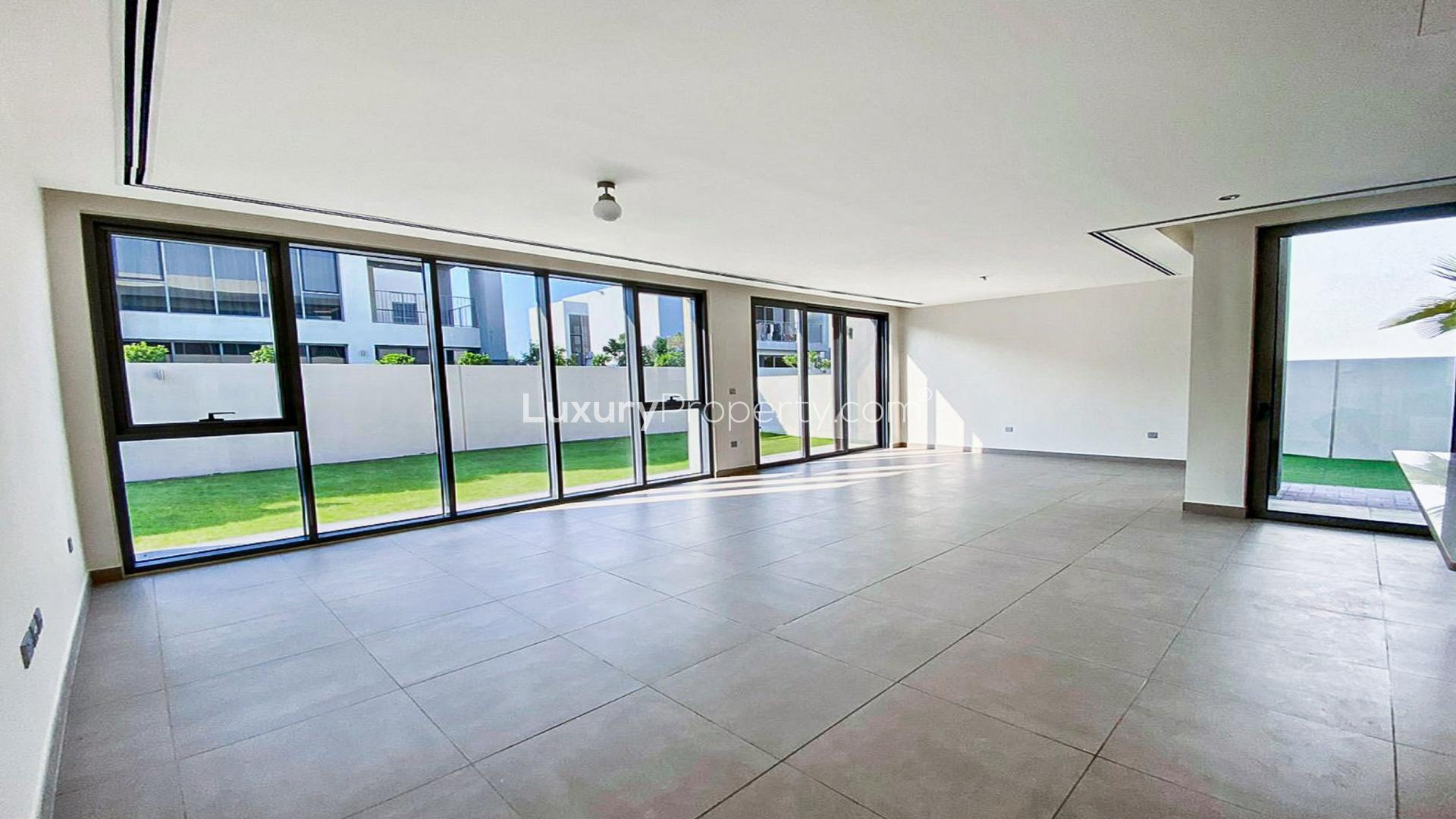 Four-bedroom villa with spacious garden in Sidra 2, Dubai Hills Estate for rent