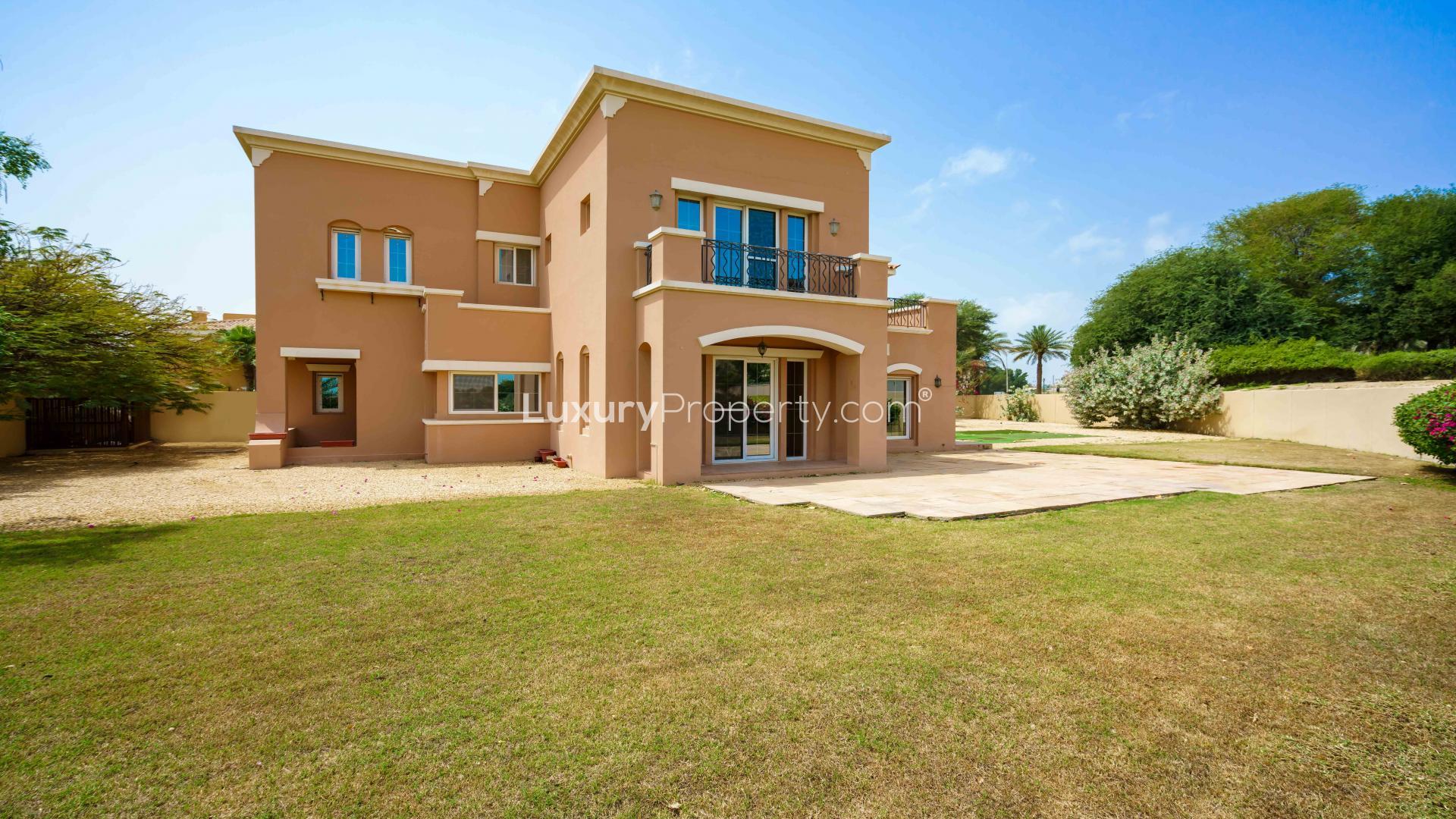 Luxurious four-bedroom villa with garden in Mirador La Coleccion, Arabian Ranches, for rent