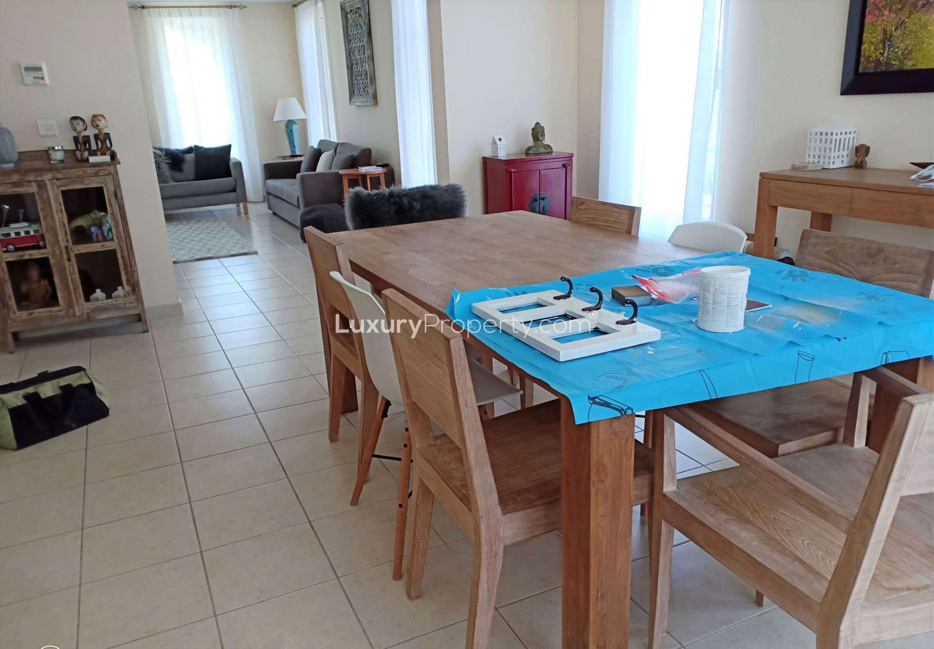 Dining area in 4-bedroom villa, Mirador La Coleccion, Arabian Ranches, for rent