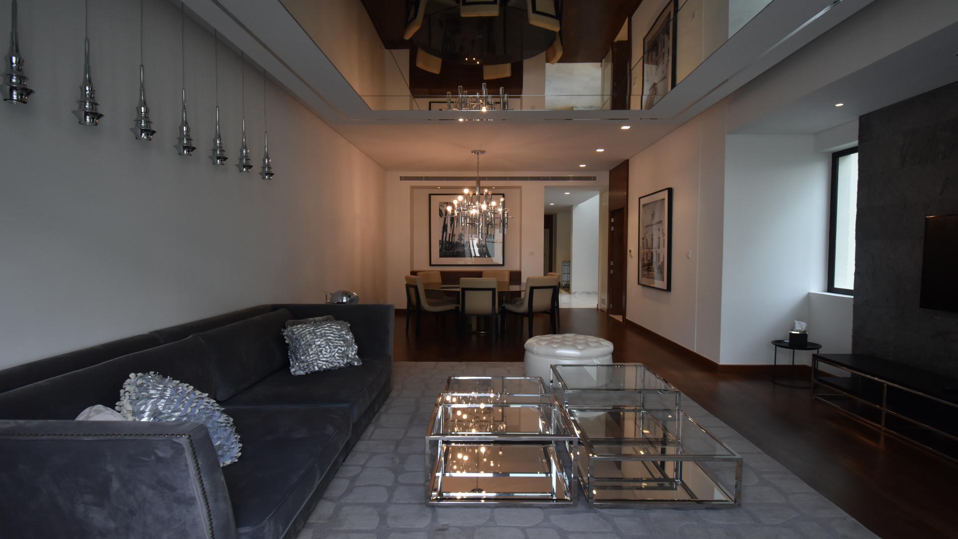 Modern 4-bedroom villa exterior in Picadilly Green, Damac Hills, available for rent