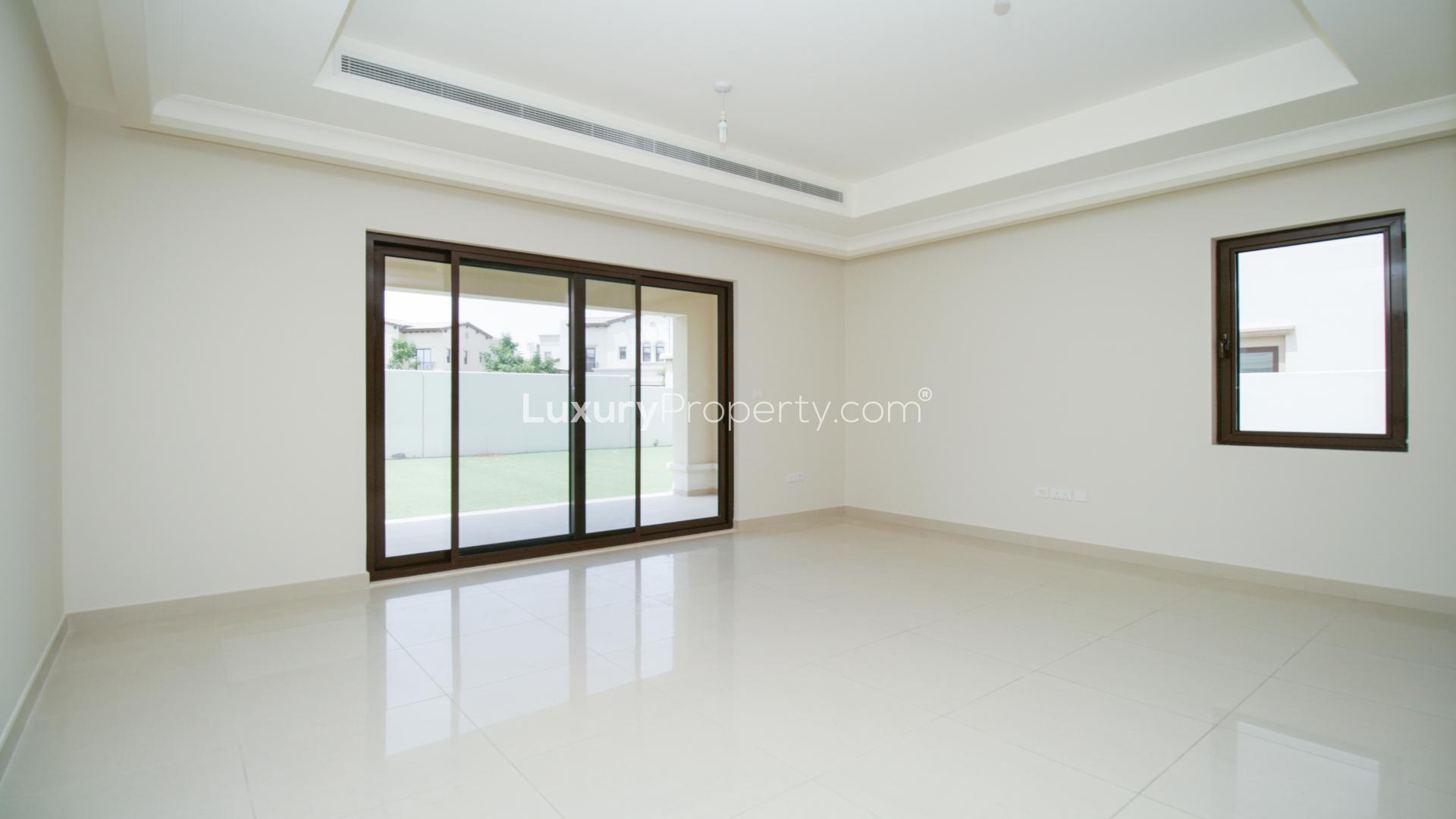 Gorgeous four-bedroom villa with spacious yard in Arabian Ranches 2, Rasha community for rent