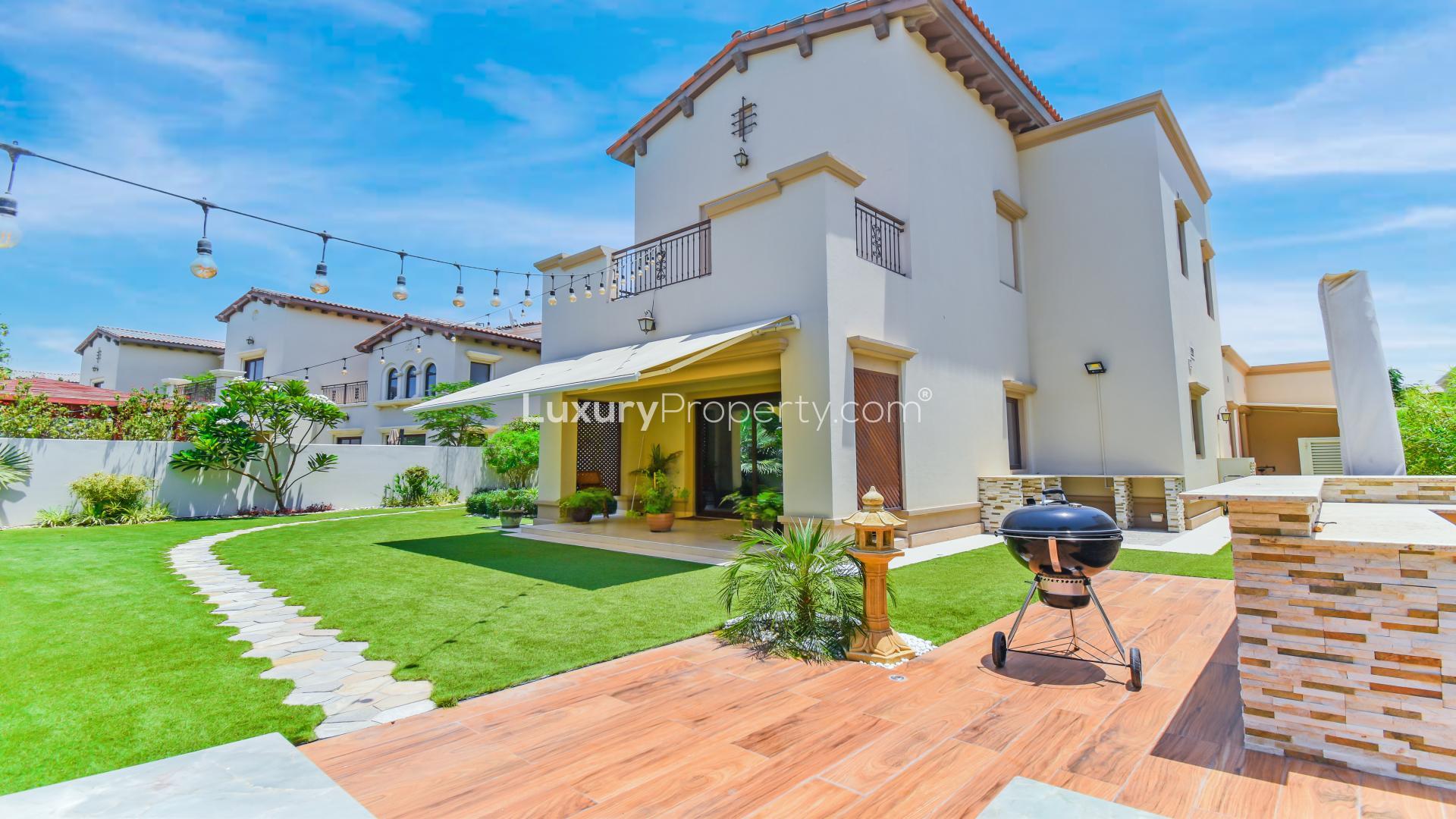 Beautiful four-bedroom villa with landscaped garden in Rasha, Arabian Ranches 2, available for rent