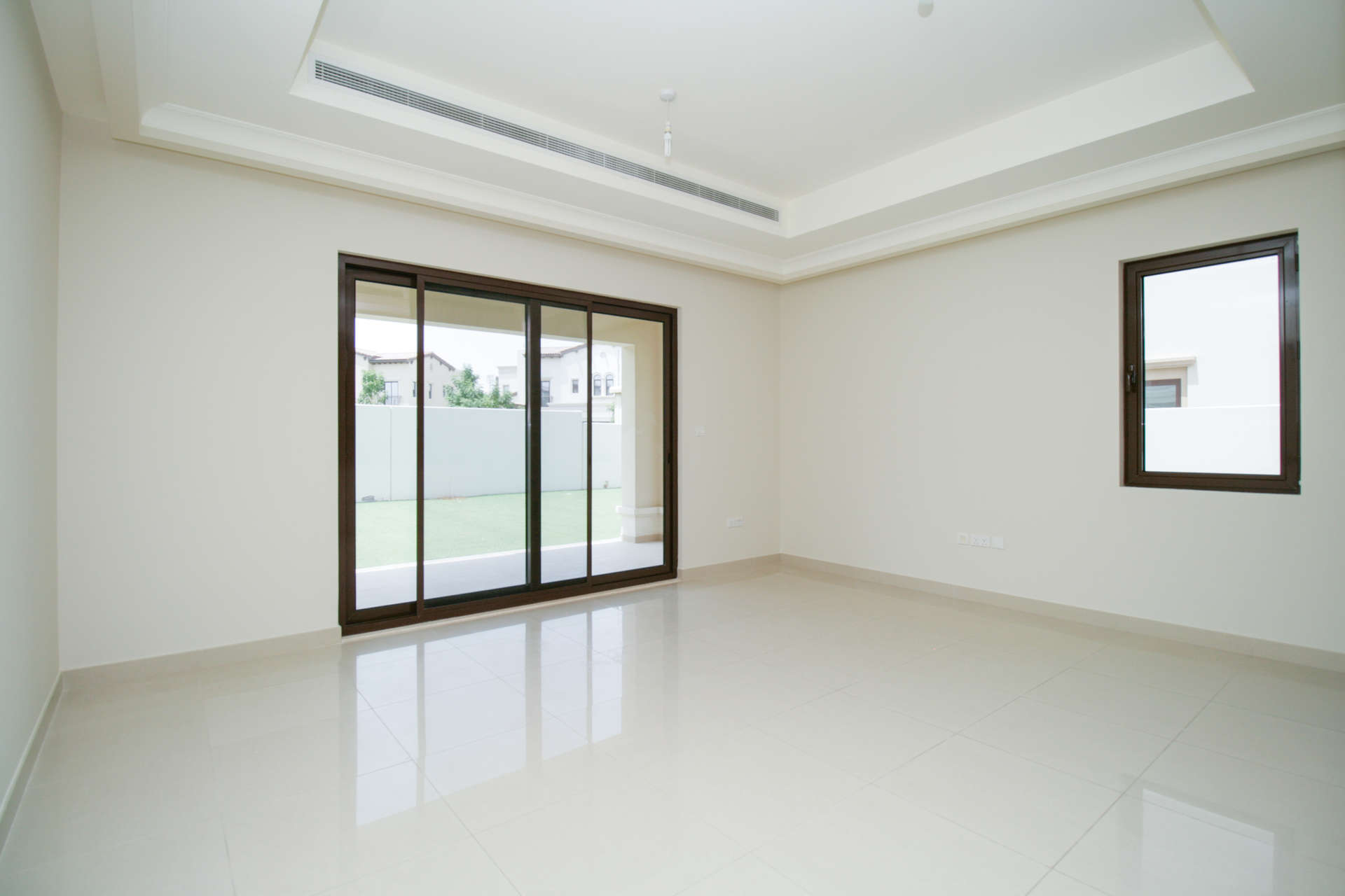 Beautiful 4-bedroom villa exterior in Rasha, Arabian Ranches 2, available for rent