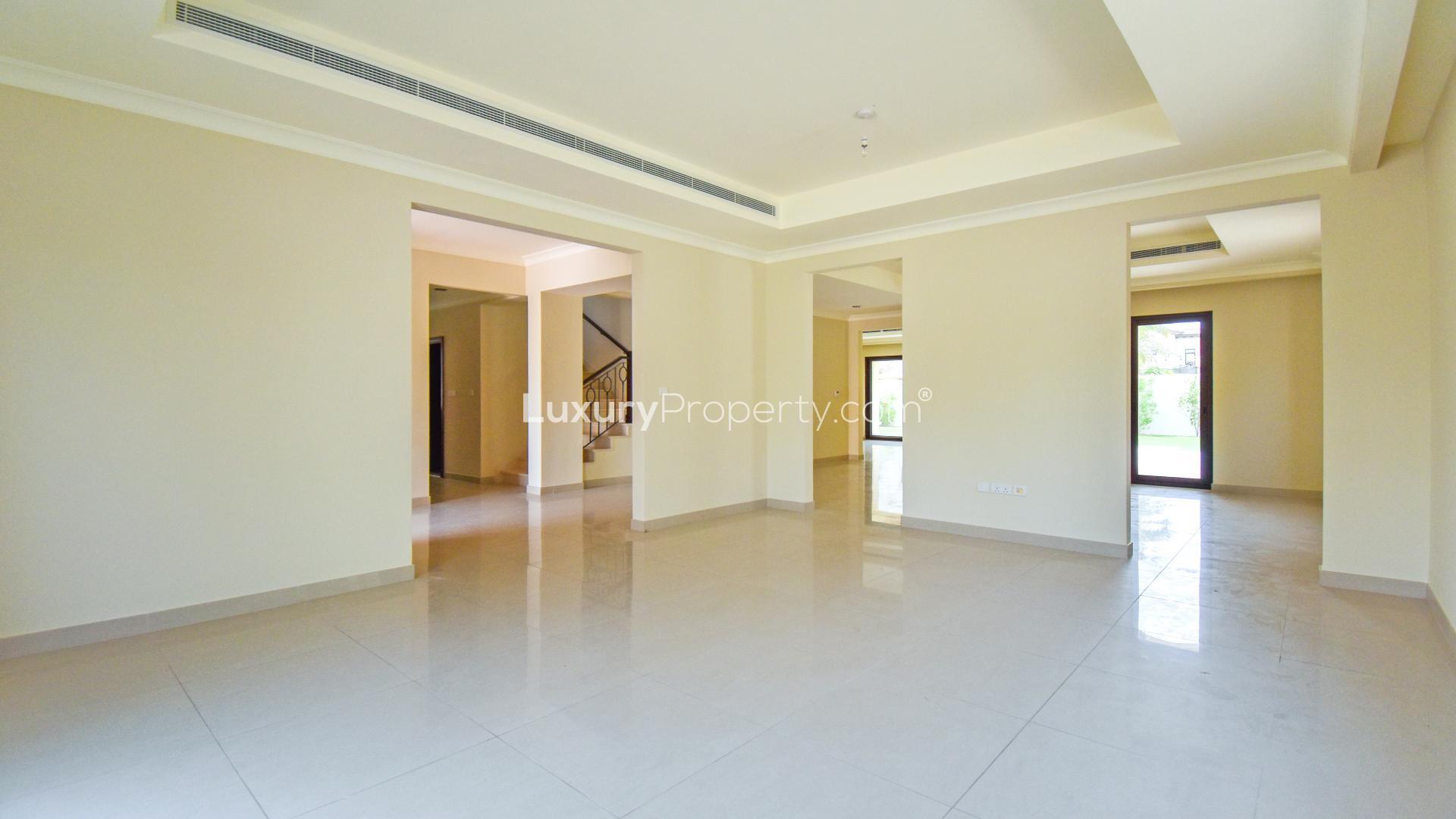 Spacious living area in Type 1 villa, Arabian Ranches 2, Rosa, available for rent