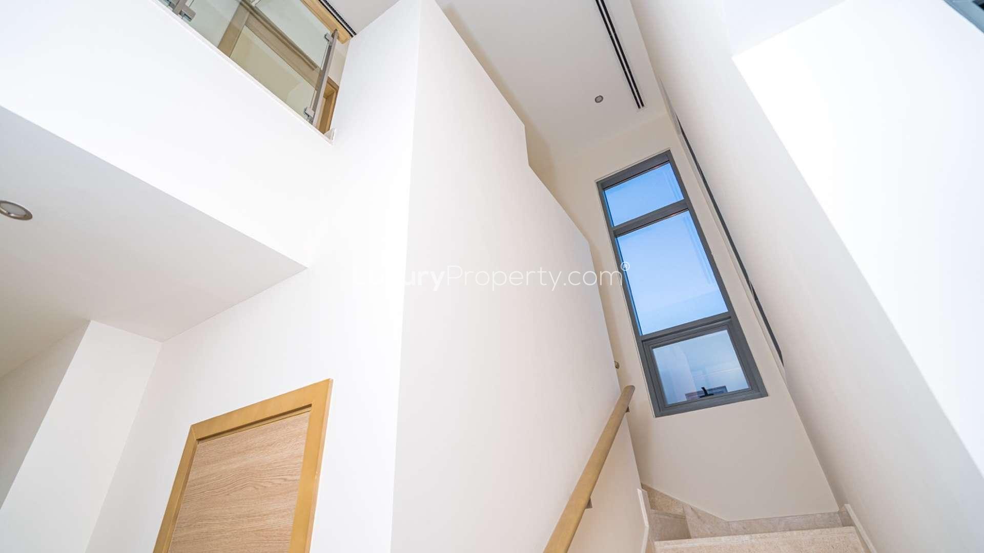 Stylish open-plan living area in renovated villa, Sidra Villas, Dubai Hills Estate