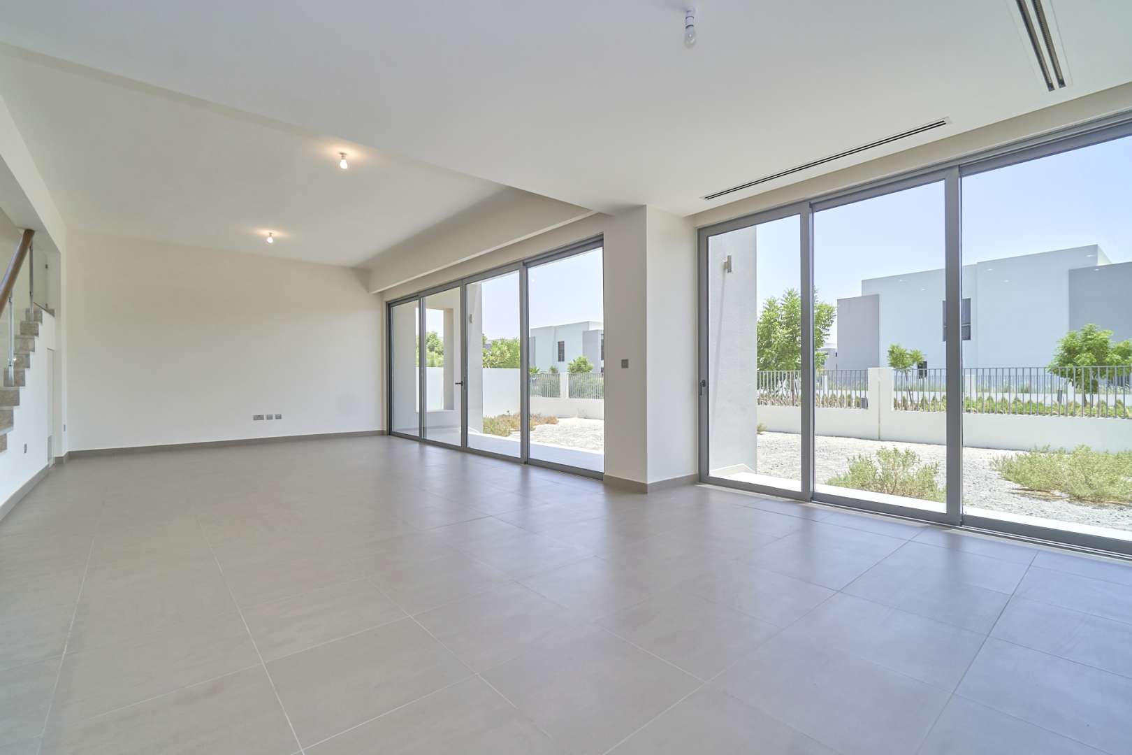 Modern villa exterior in Sidra Phase 1, Dubai Hills Estate, available for rent
