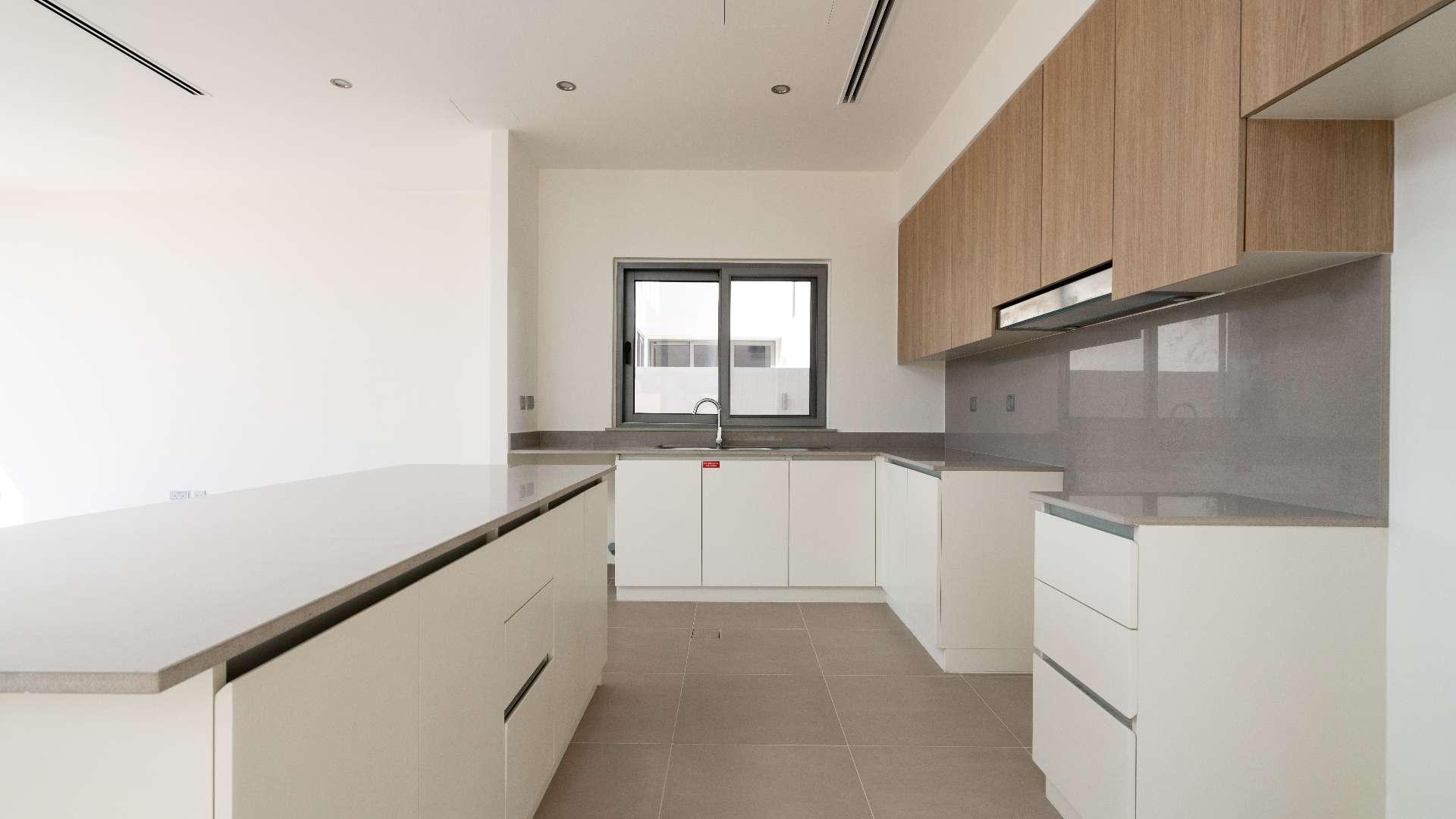 Balcony view of spacious villa in Sidra Villas, Dubai Hills Estate, available for rent