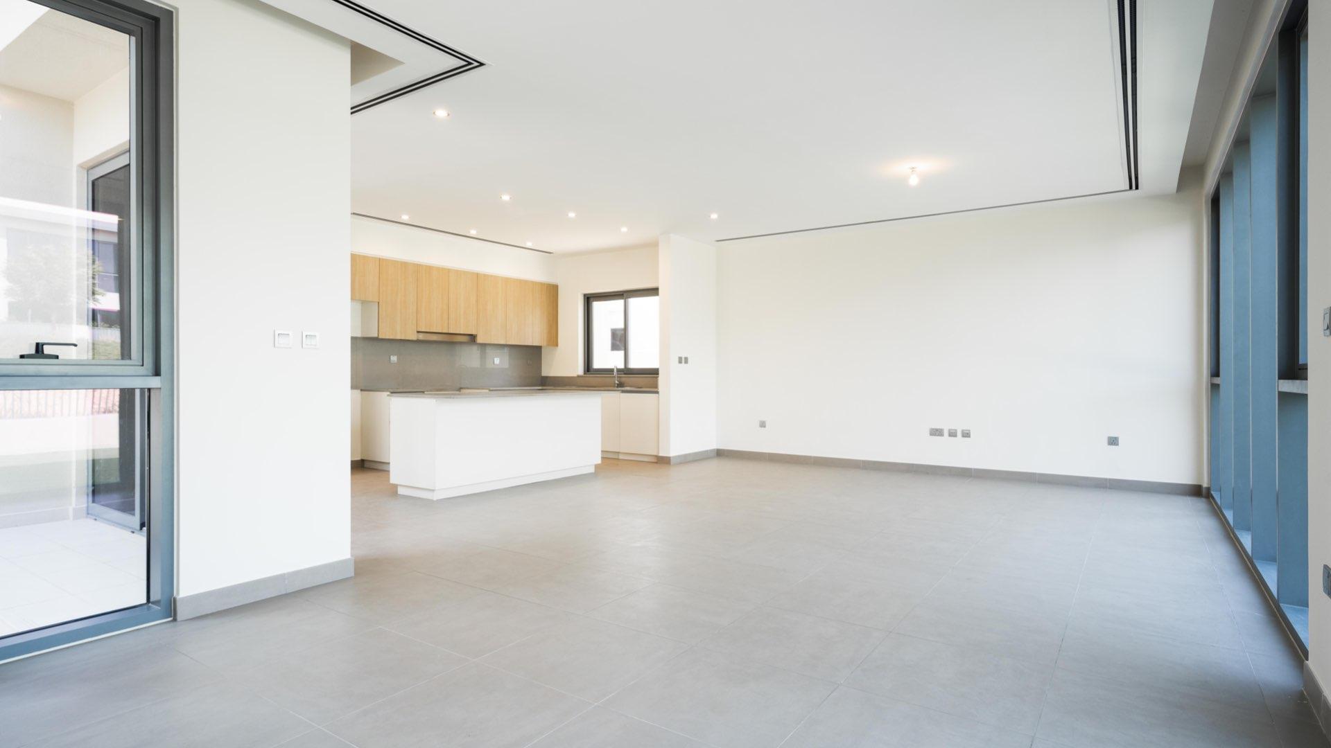 Spacious 4-bedroom villa exterior in Sidra, Dubai Hills Estate for rent