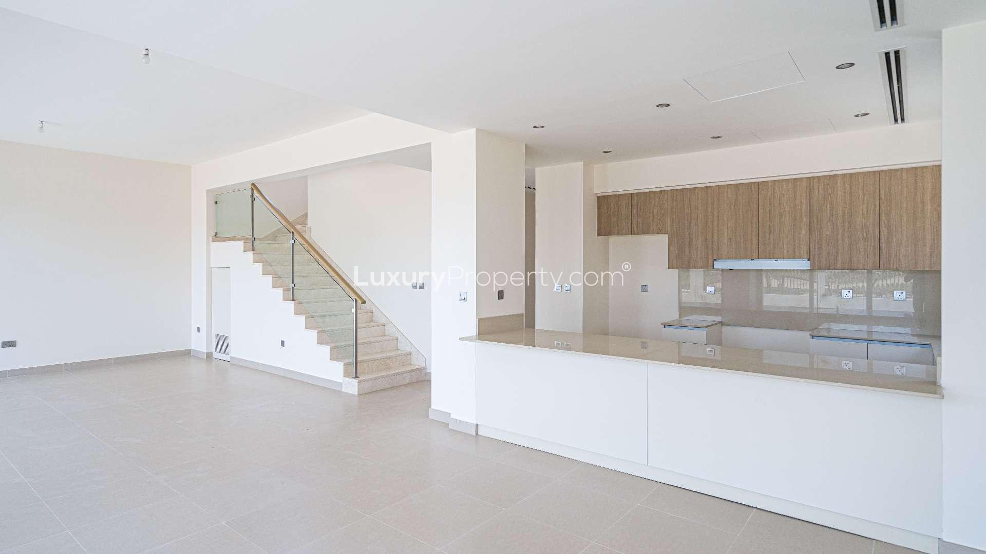 Modern villa on spacious plot in Sidra Villas, Dubai Hills Estate, lush landscaping