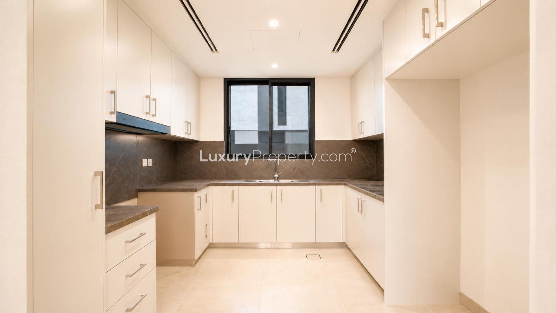 Spacious living area in Elie Saab villa, Arabian Ranches 3, available for rent