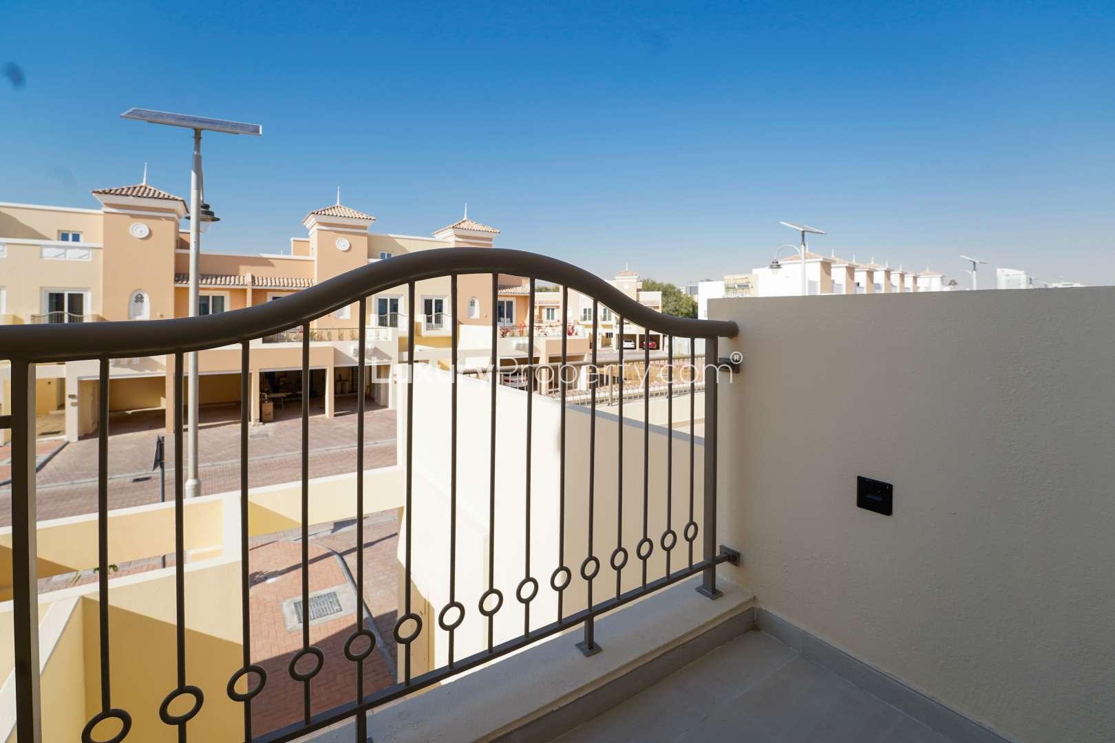 N/A,Empty room with window in upgraded Victory Heights villa, Dubai Sports City