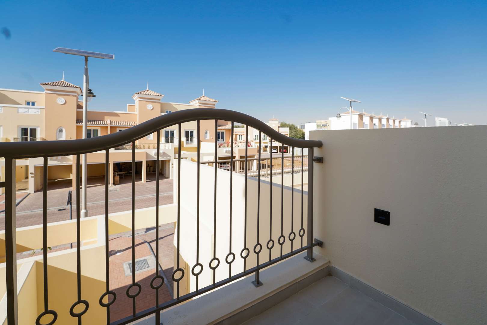 N/A,Empty room with window in upgraded Victory Heights villa, Dubai Sports City