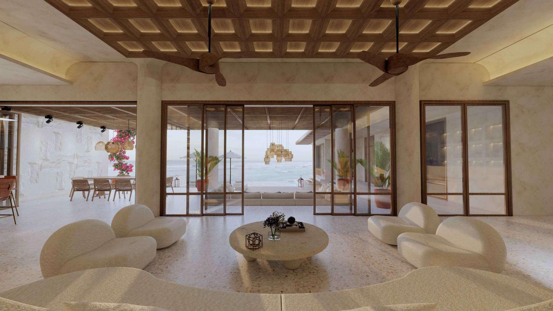 Luxury Bali villa with pool, terrace, and ocean view in Nusa Dua for sale